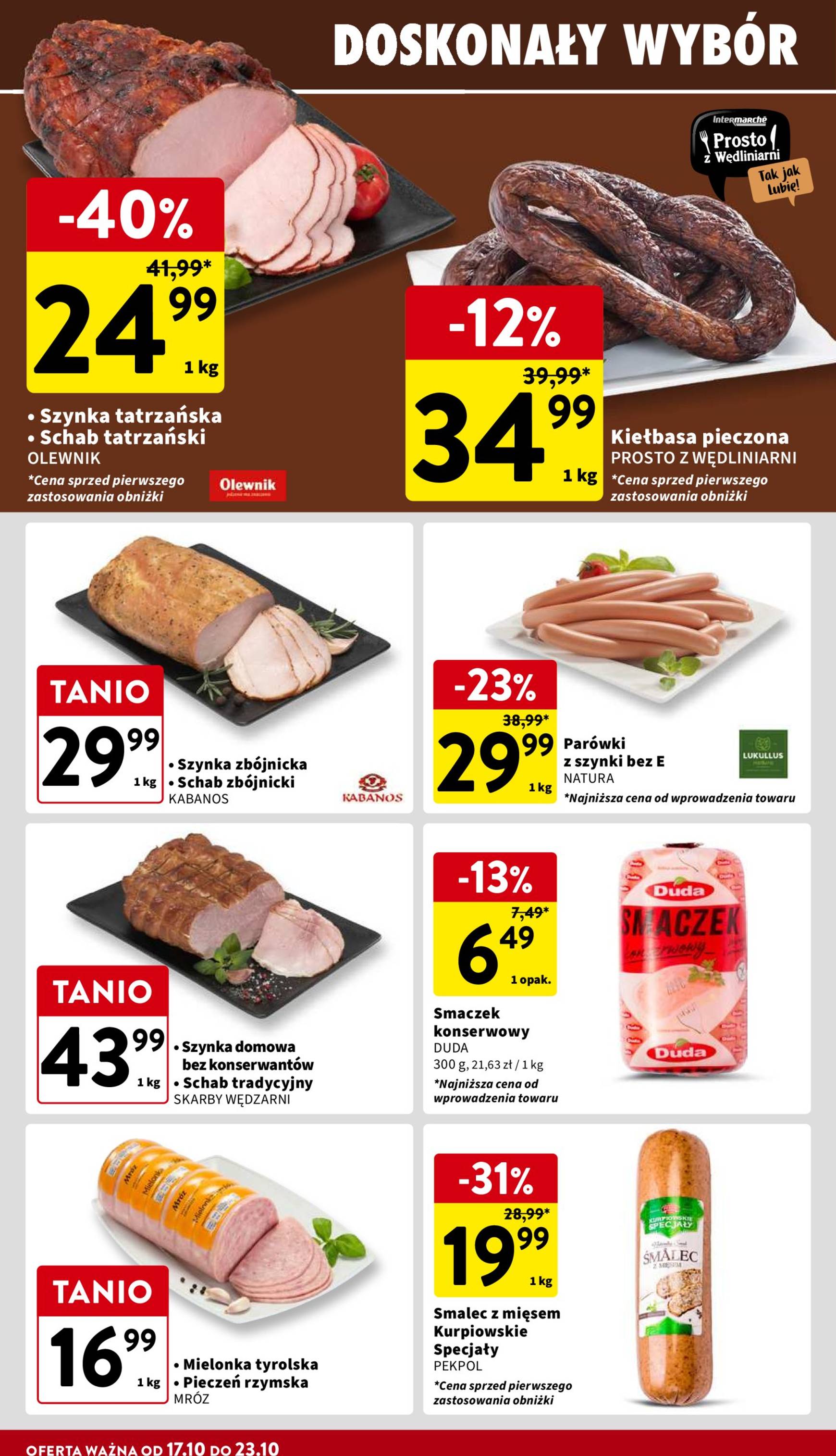 intermarche - Intermarché gazetka ważna od 17.10. - 23.10. - page: 14