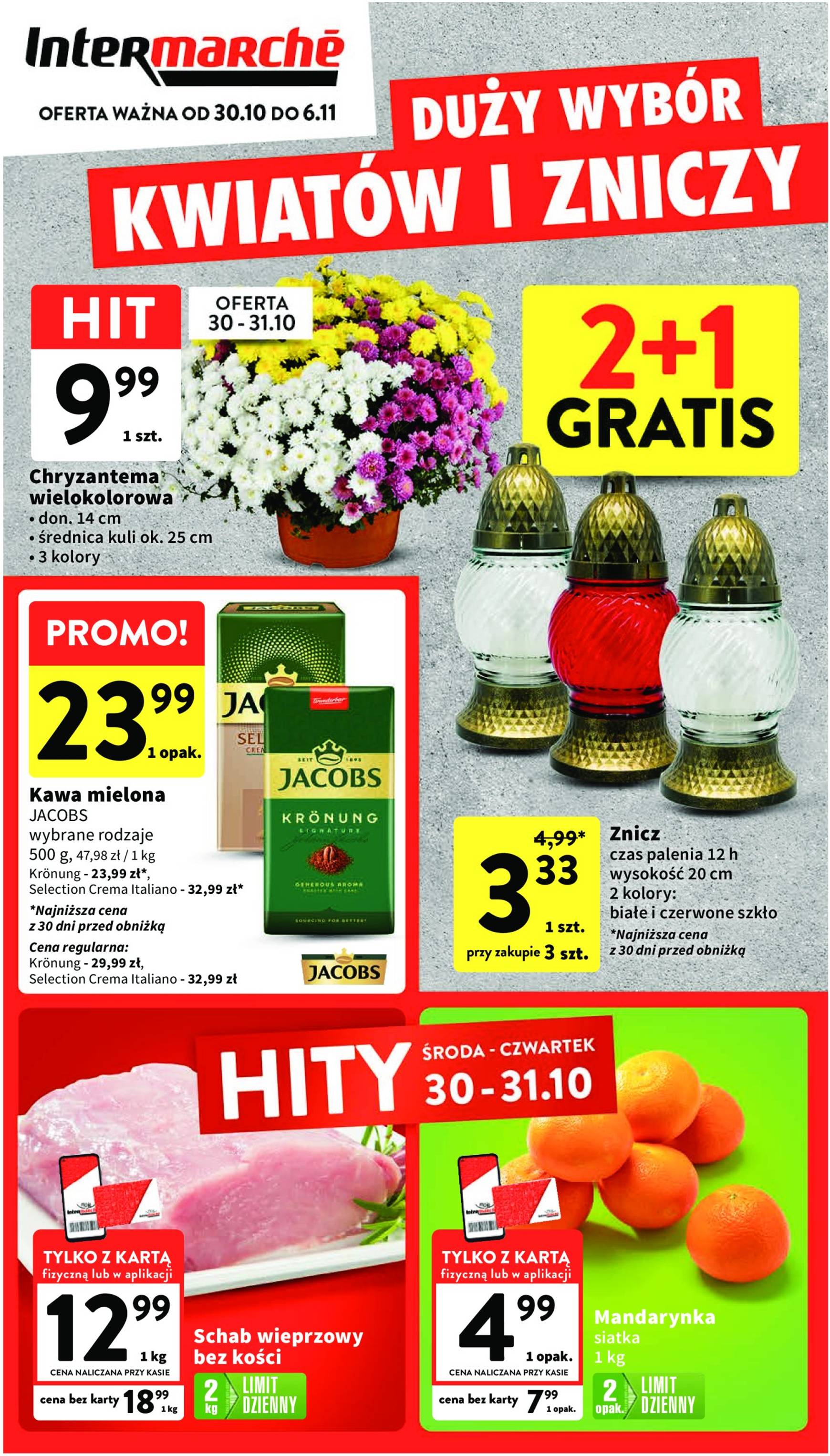 intermarche - Intermarché gazetka ważna od 30.10. - 06.11. - page: 1