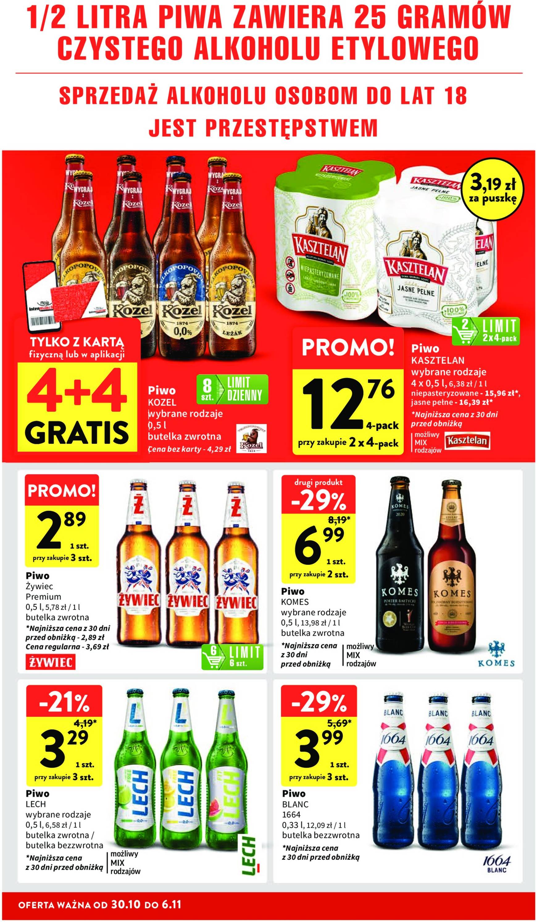 intermarche - Intermarché gazetka ważna od 30.10. - 06.11. - page: 30