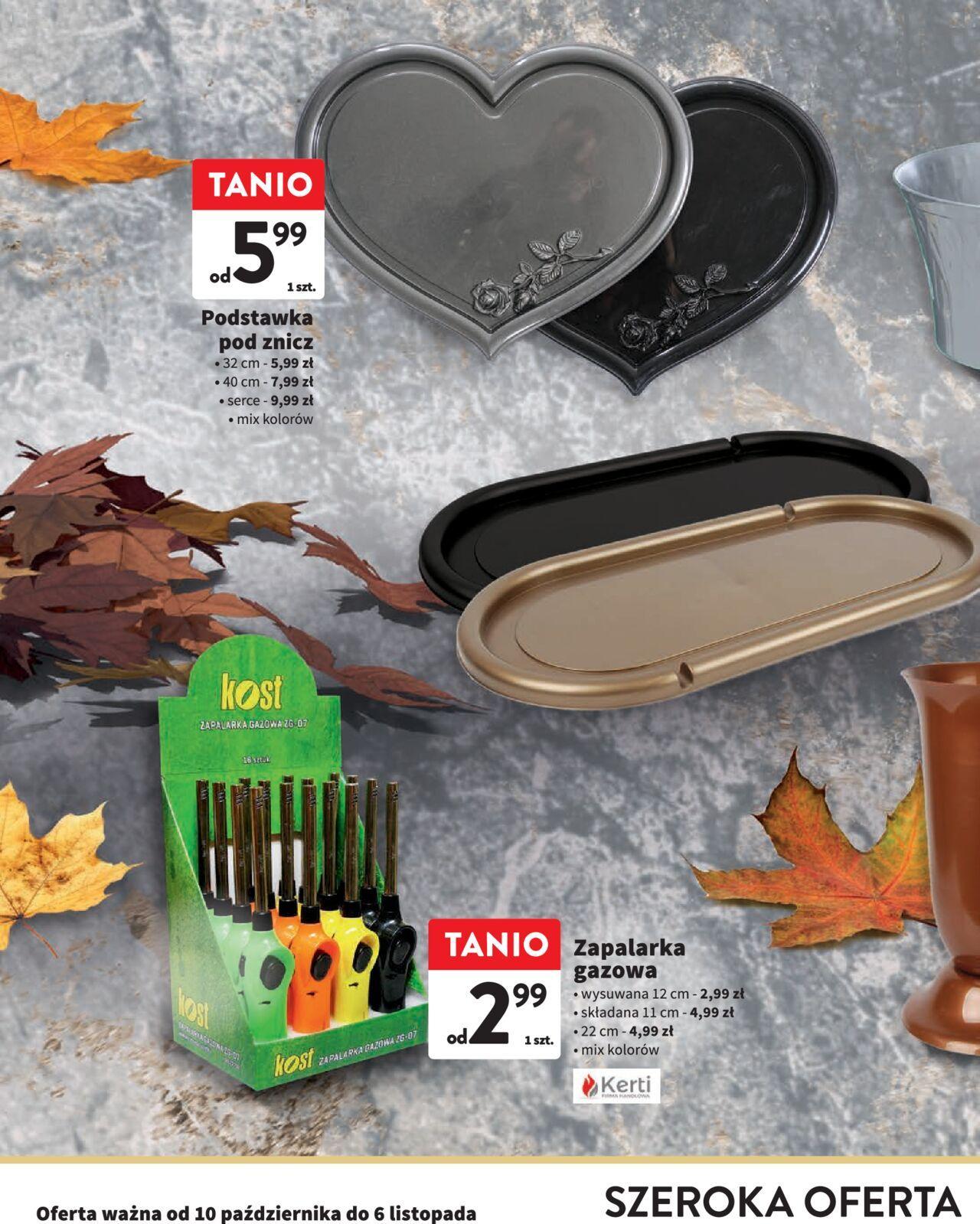 intermarche - Intermarche Gazetka - Znicze 10.10.2024 - 06.11.2024 - page: 10