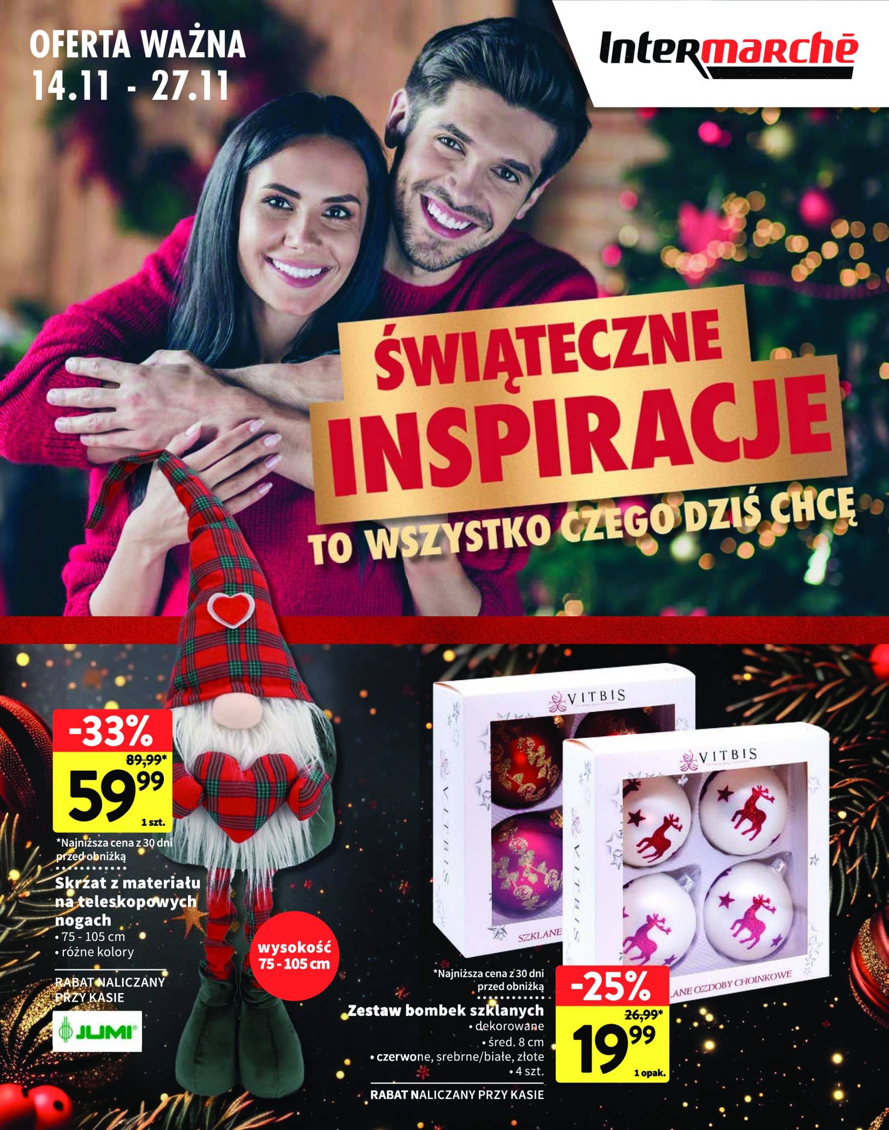 intermarche - Intermarché - Świąteczne inspiracje gazetka ważna od 14.11. - 27.11.