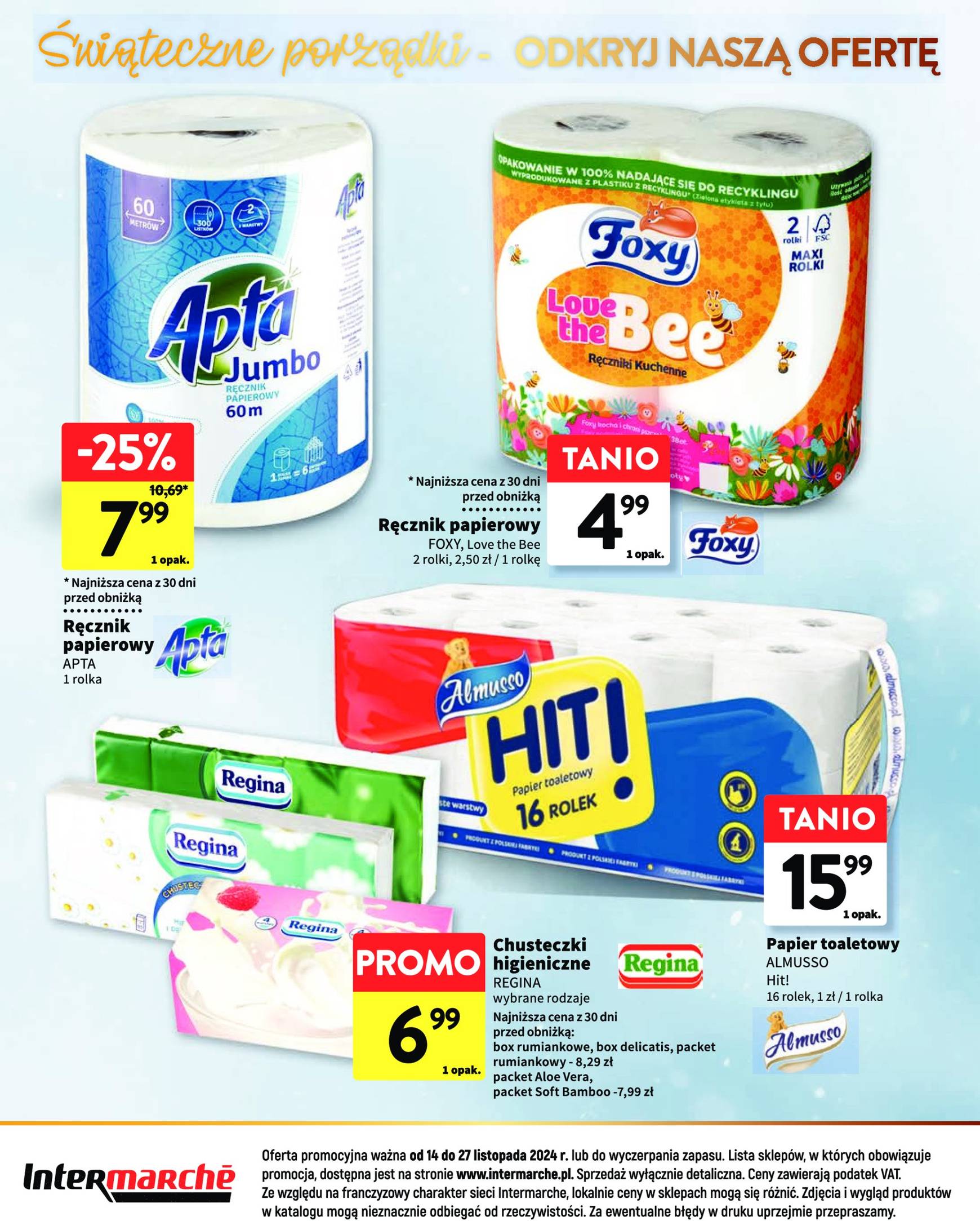 intermarche - Intermarché - Świąteczne inspiracje gazetka ważna od 14.11. - 27.11. - page: 28