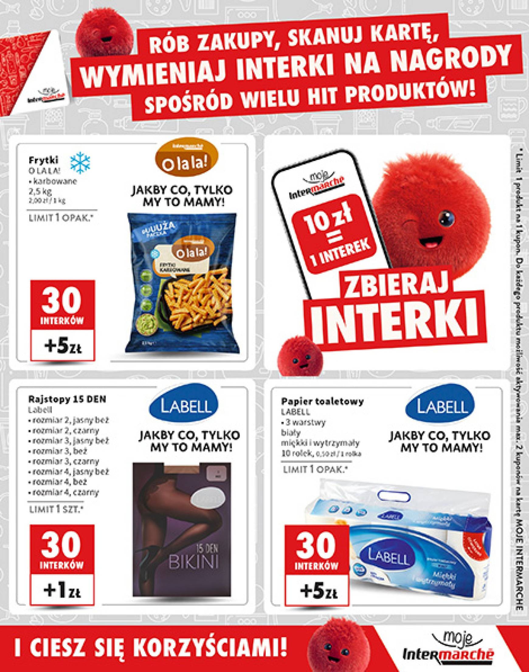 intermarche - Intermarché - Nagród Moje Intermarche gazetka ważna od 24.10. - 30.11. - page: 19