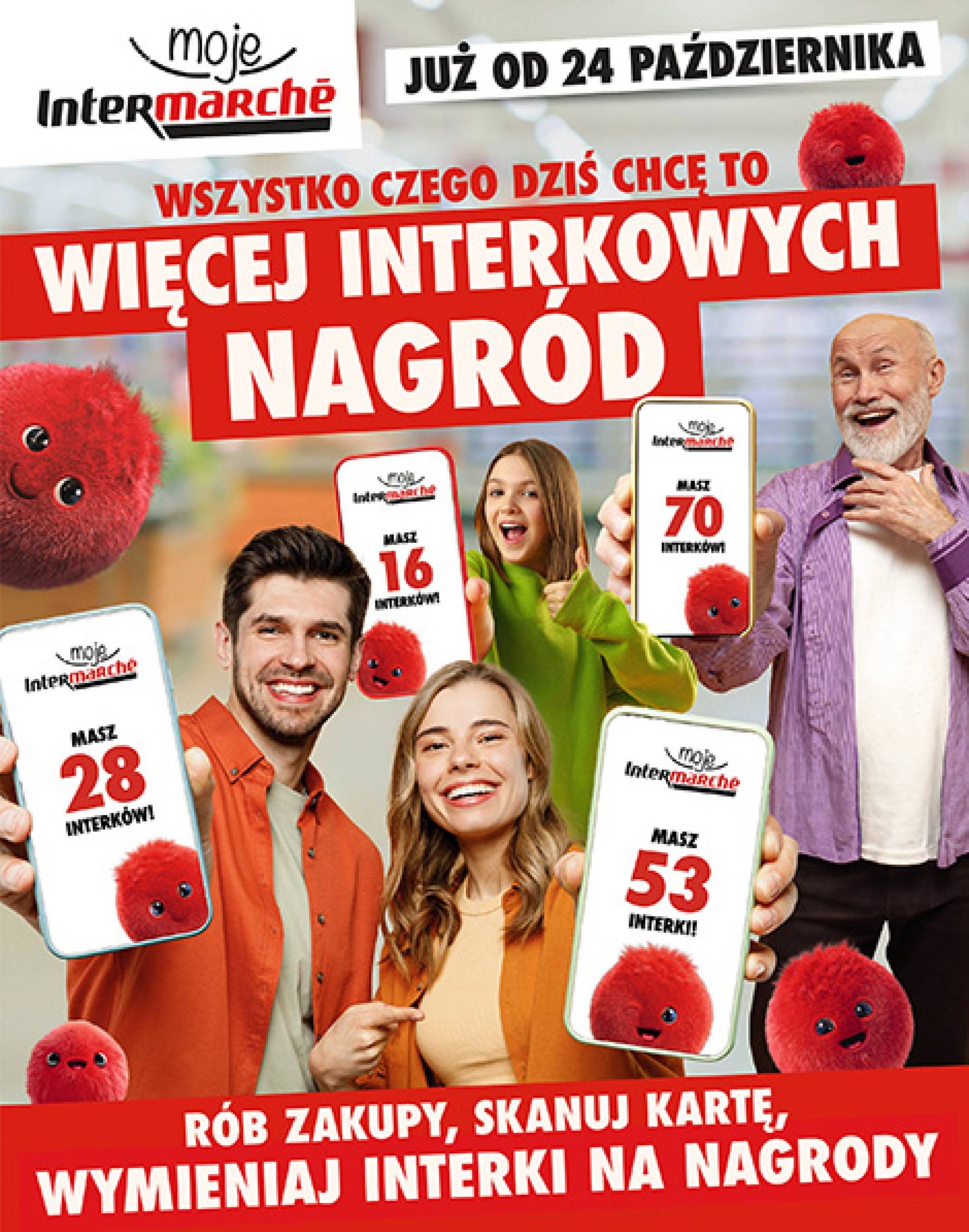 intermarche - Intermarché - Nagród Moje Intermarche gazetka ważna od 24.10. - 30.11.