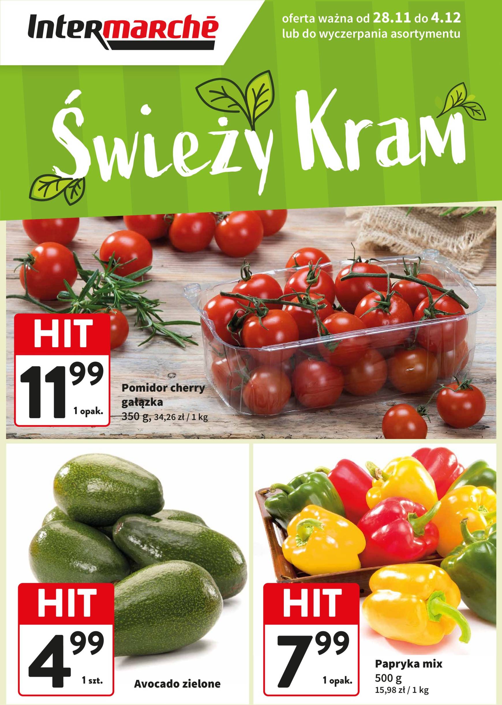 intermarche - Intermarché - Świeży Hit gazetka ważna od 28.11. - 04.12.