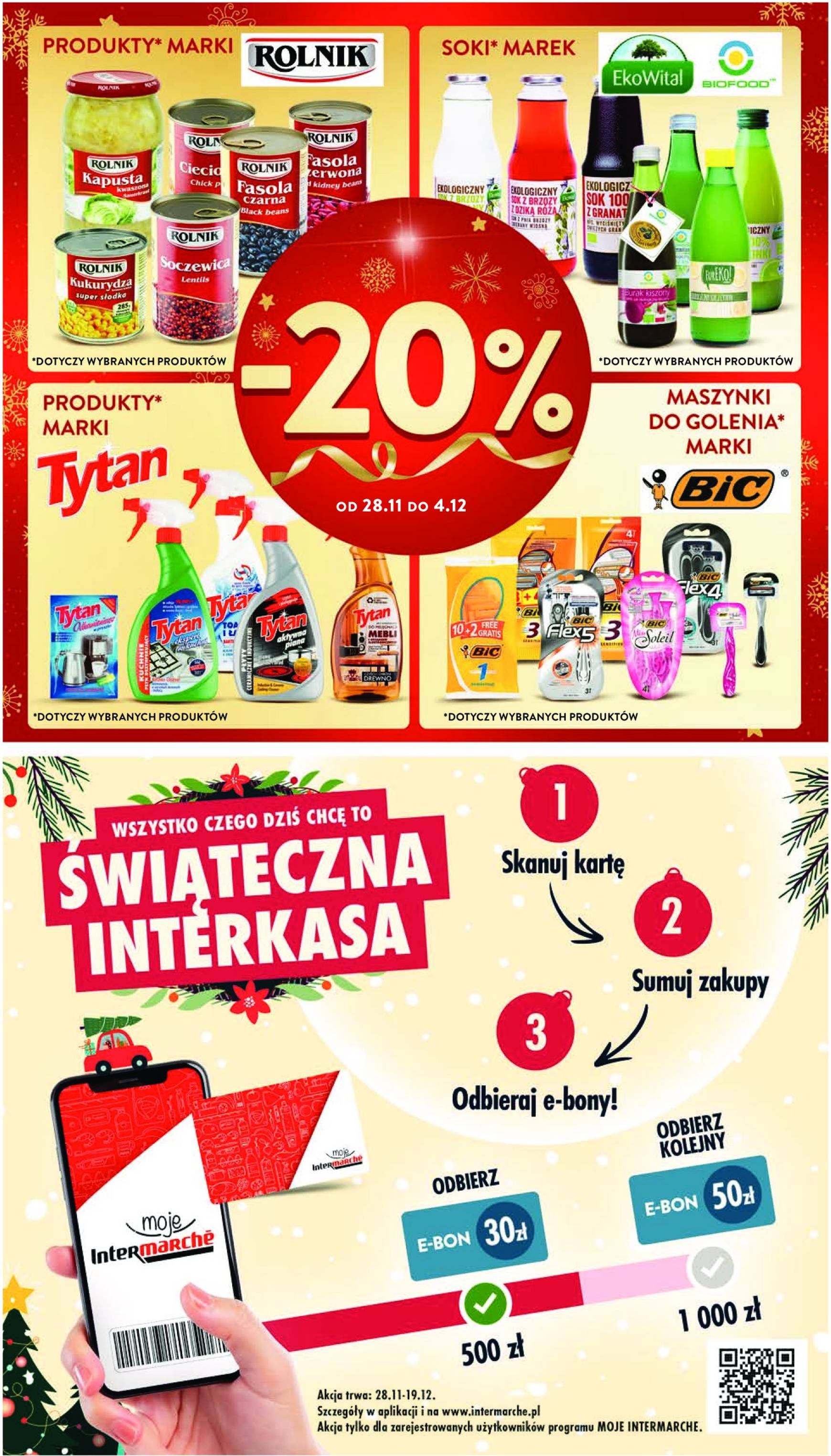 intermarche - Intermarché gazetka ważna od 28.11. - 04.12. - page: 20