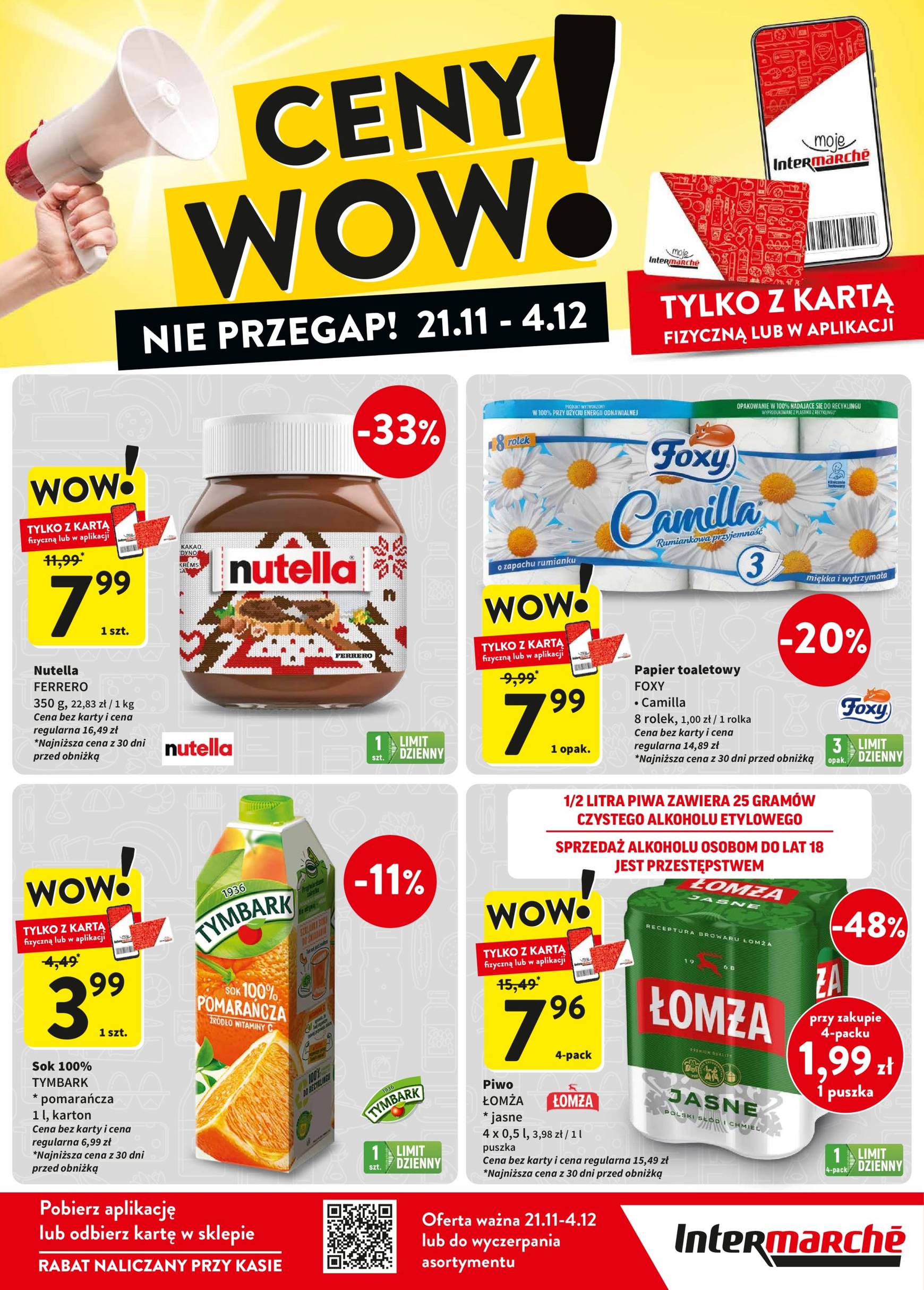 intermarche - Intermarché - Ceny Wow gazetka ważna od 21.11. - 04.12. - page: 2