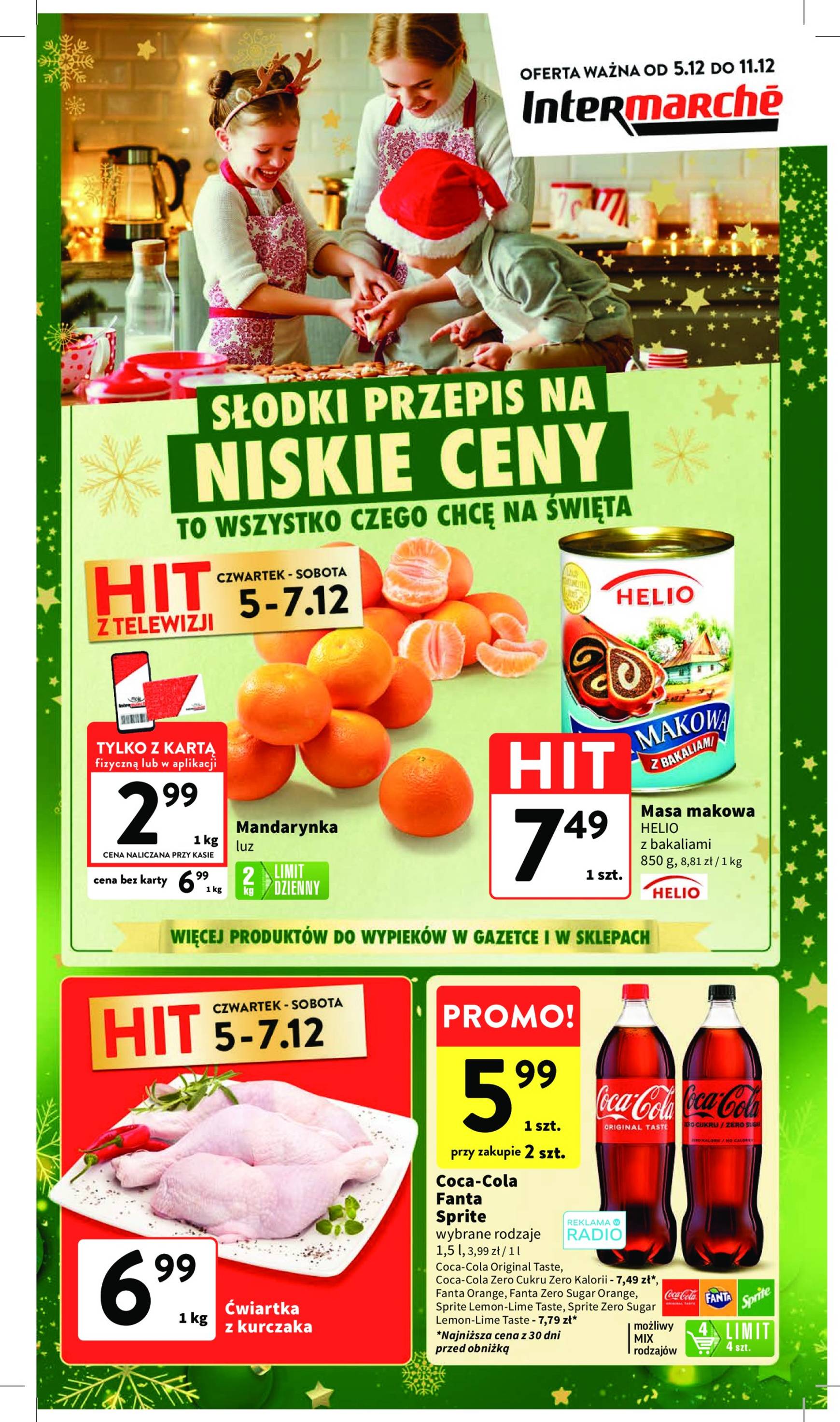 intermarche - Intermarché gazetka ważna od 05.12. - 11.12.