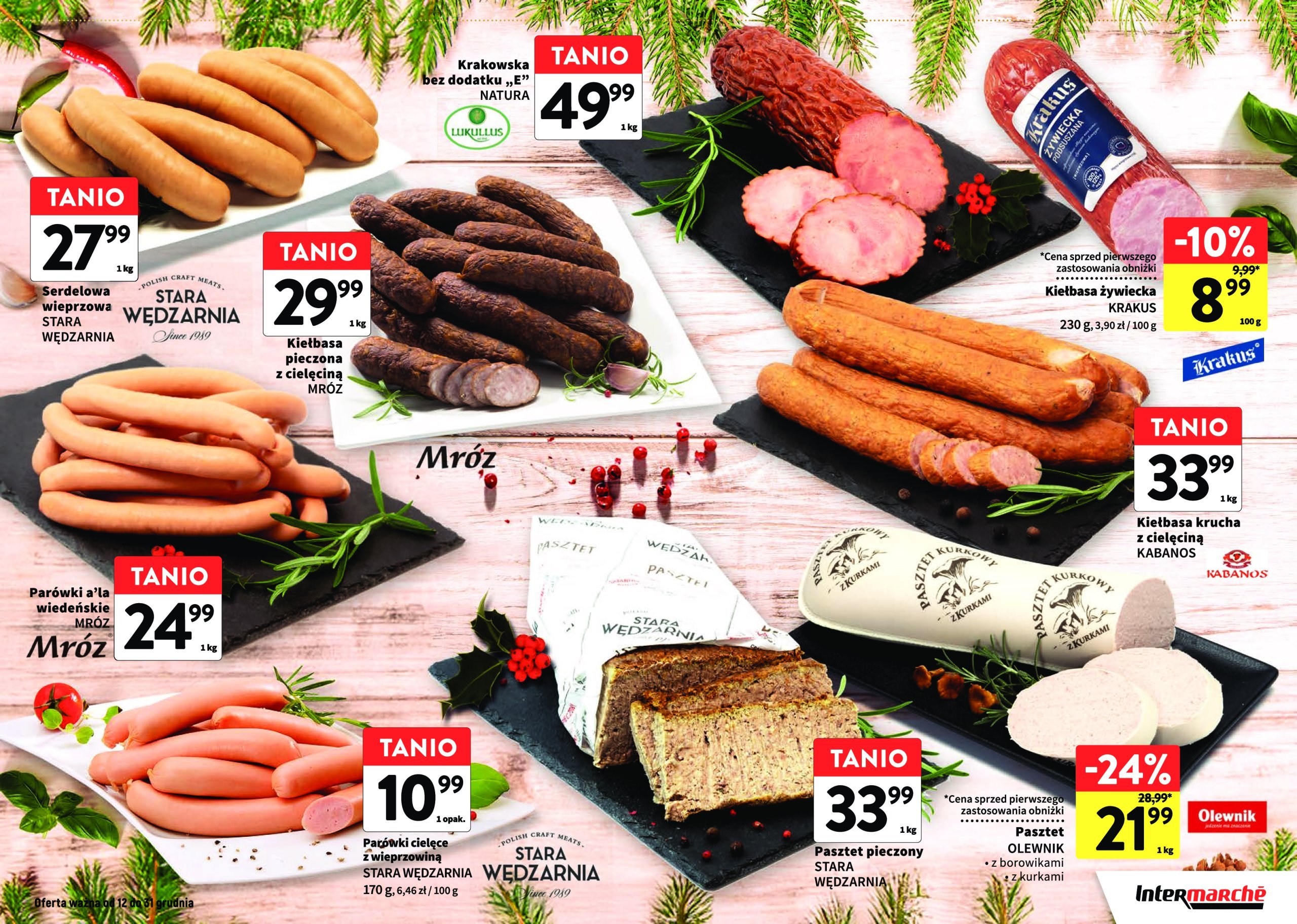 intermarche - Intermarché - Delikatesy na Święta gazetka ważna od 12.12. - 31.12. - page: 3