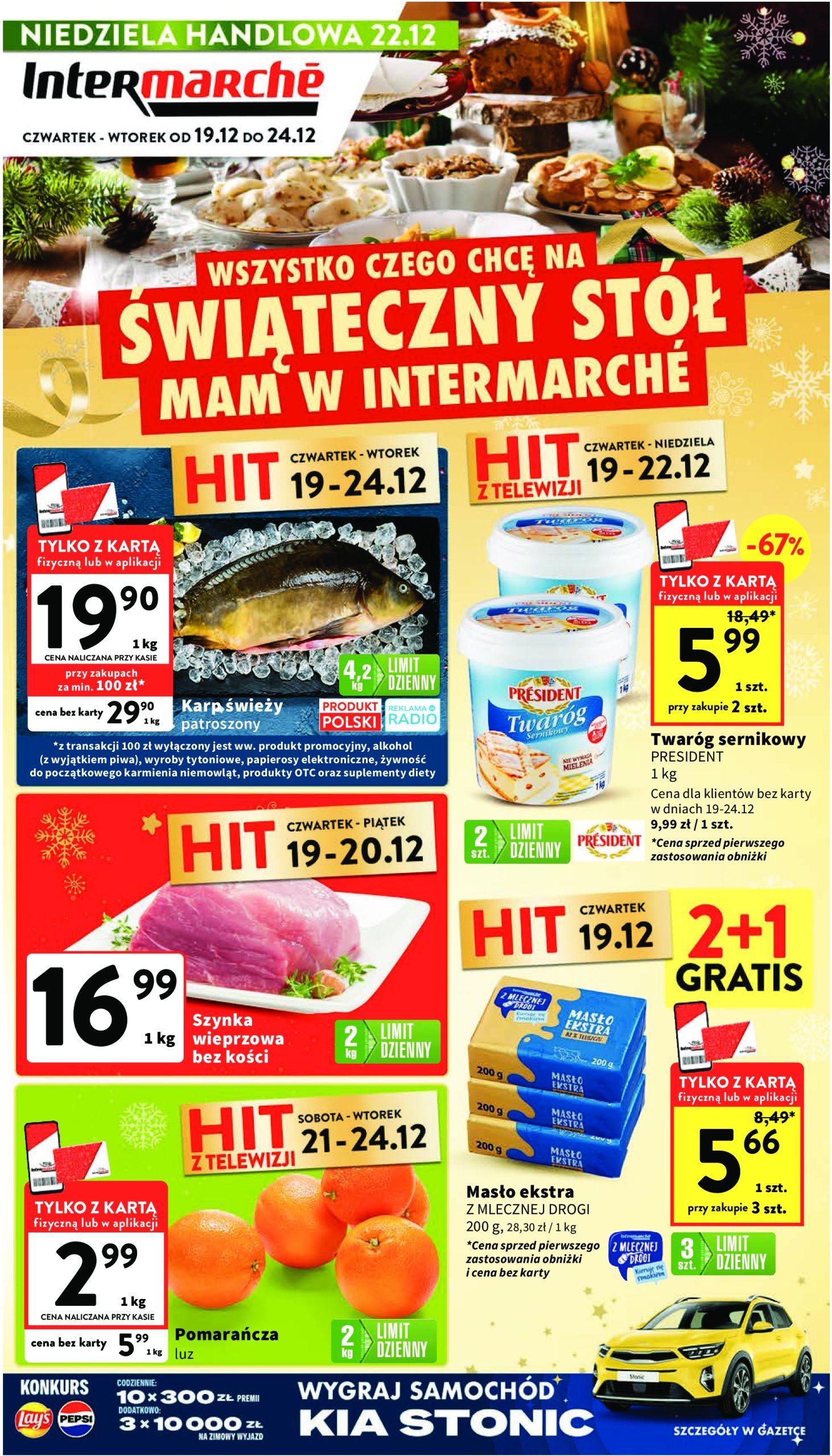 intermarche - Intermarché gazetka ważna od 19.12. - 24.12.