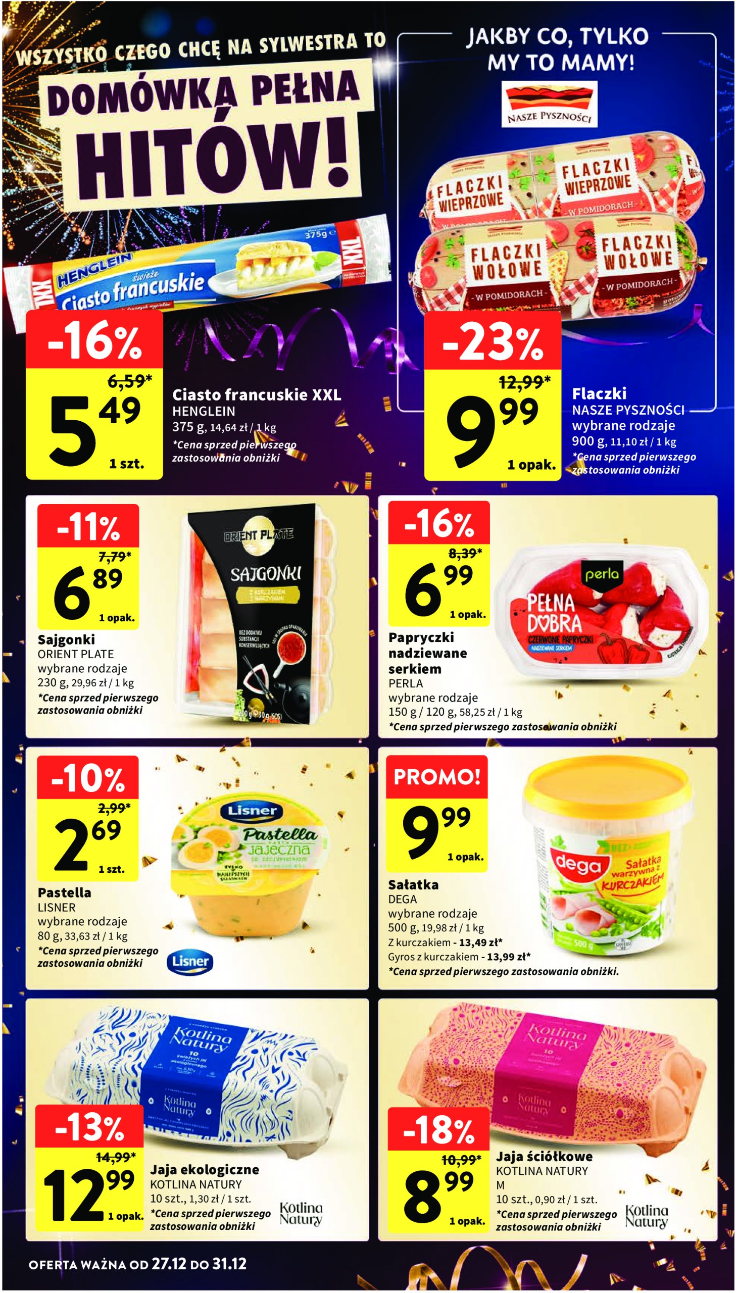 intermarche - Intermarché gazetka ważna od 27.12. - 31.12. - page: 16