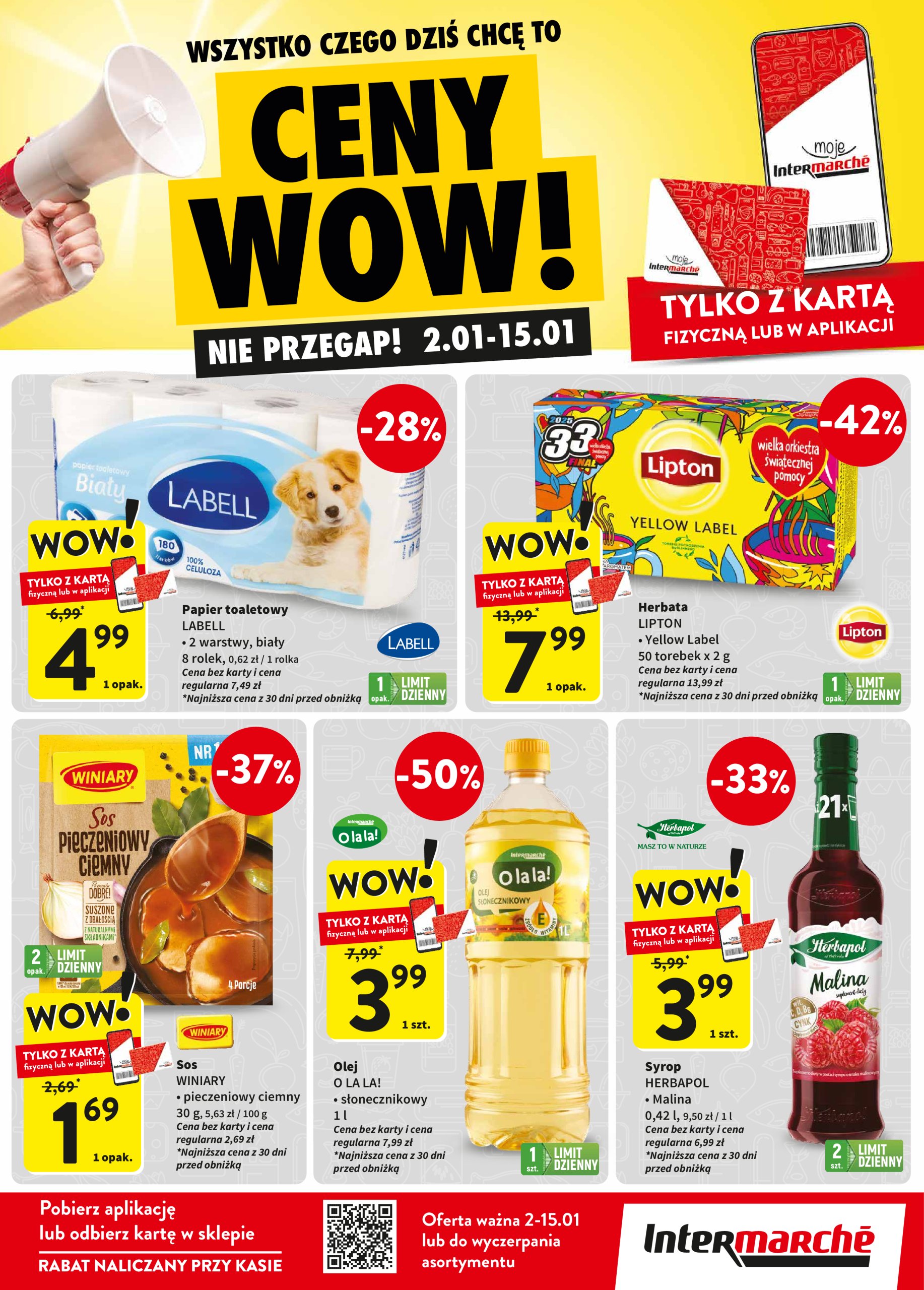 intermarche - Intermarché - Ceny Wow gazetka ważna od 02.01. - 15.01. - page: 2