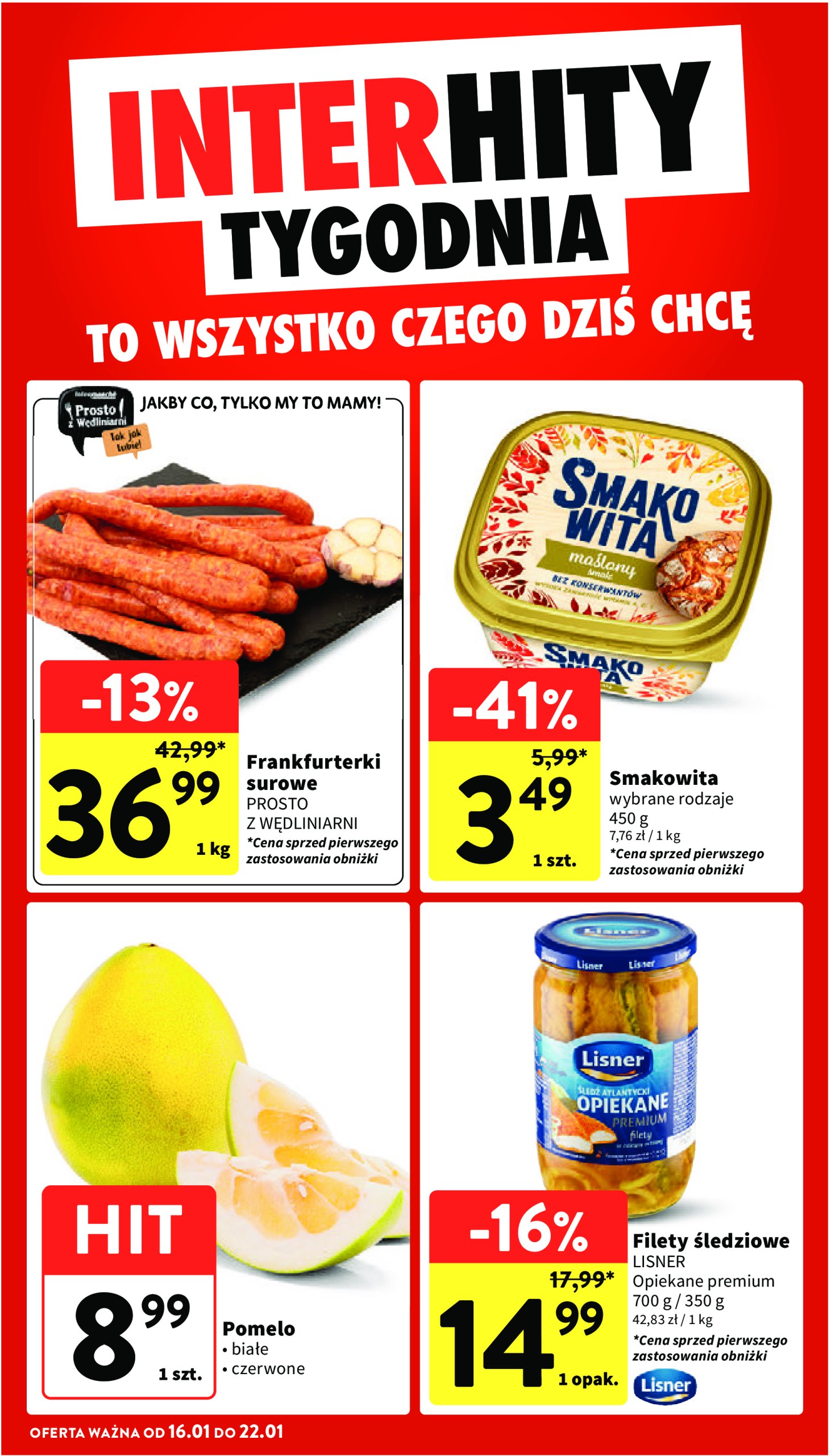 intermarche - Intermarché gazetka ważna od 16.01. - 22.01. - page: 4