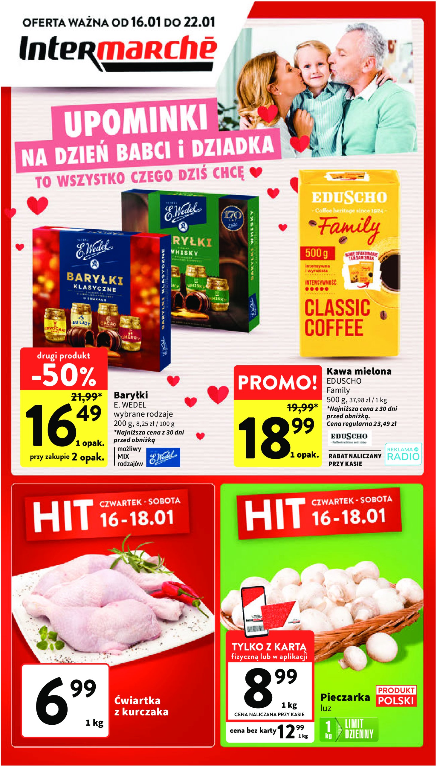 intermarche - Intermarché gazetka ważna od 16.01. - 22.01.