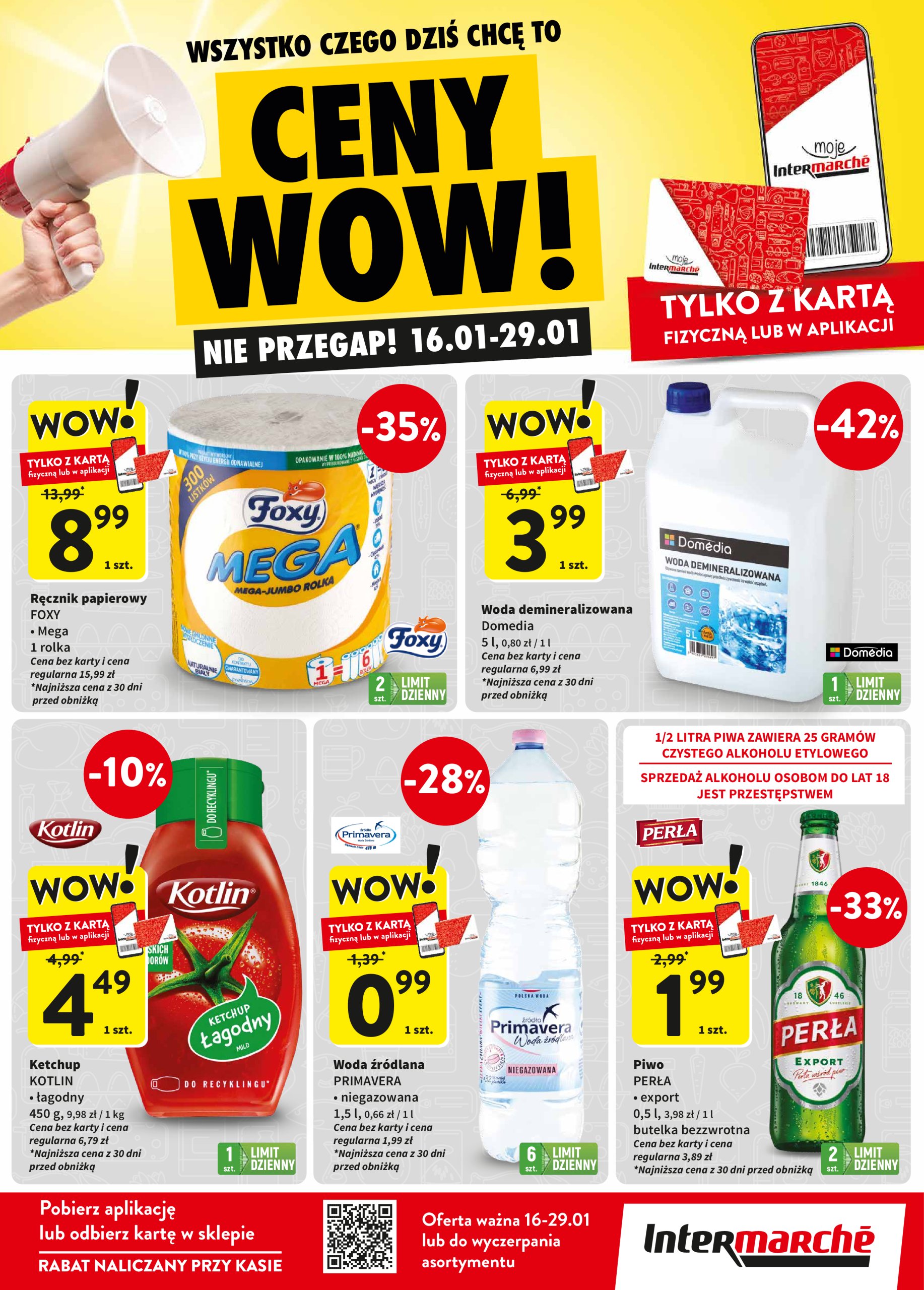 intermarche - Intermarché - Ceny WOW gazetka ważna od 16.01. - 29.01. - page: 2