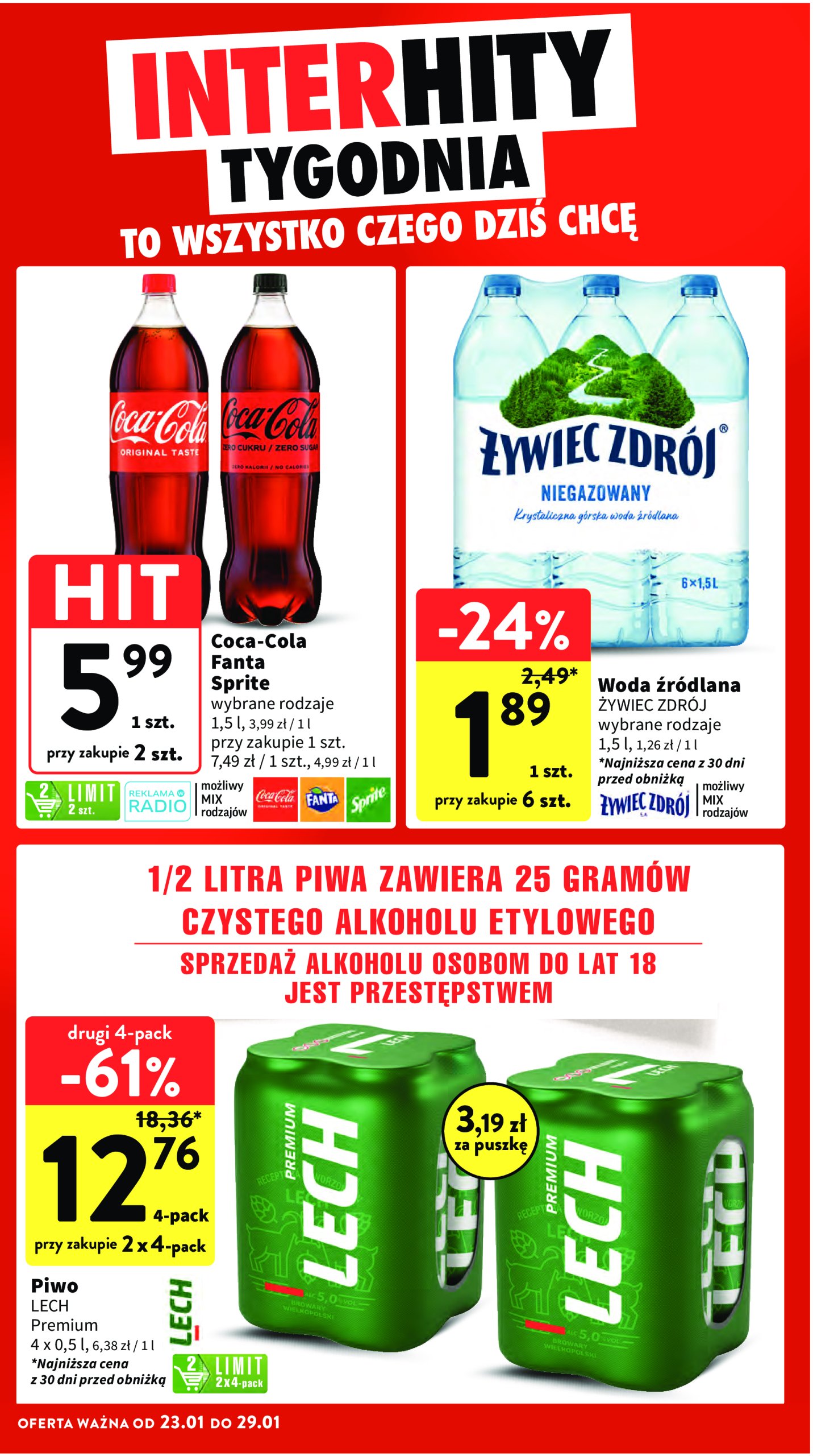 intermarche - Intermarché gazetka ważna od 23.01. - 29.01. - page: 6