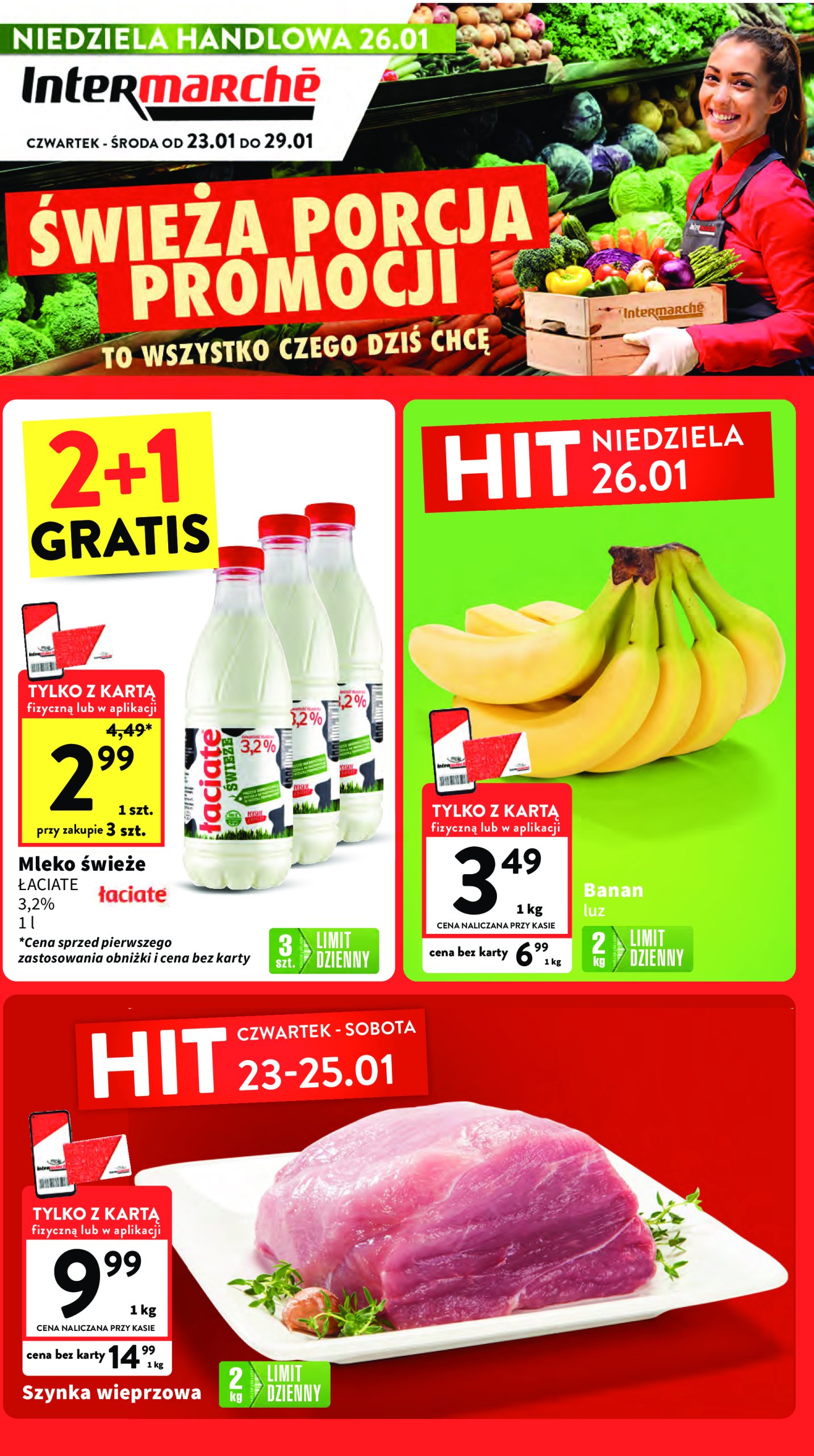 intermarche - Intermarché gazetka ważna od 23.01. - 29.01. - page: 1