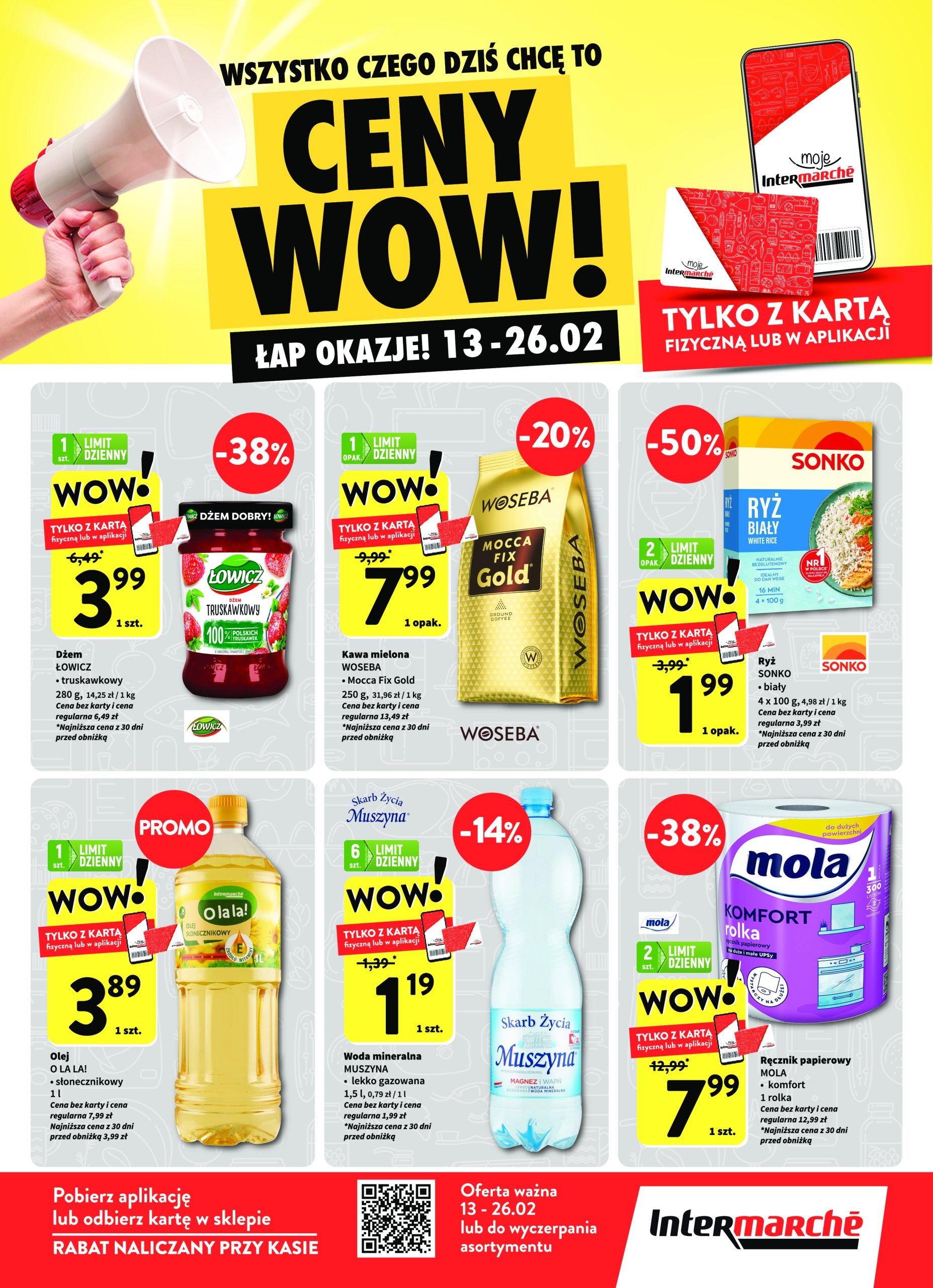 intermarche - Intermarché - Ceny wow gazetka ważna od 13.02. - 26.02.