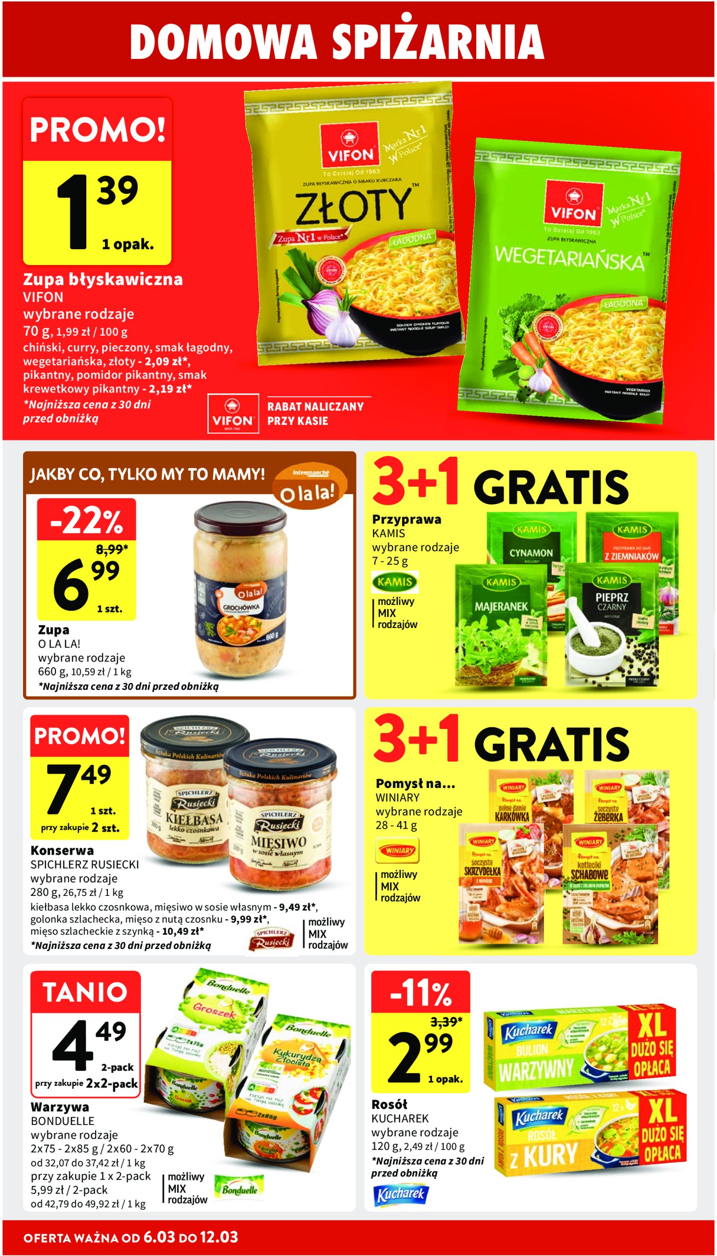 intermarche - Intermarché gazetka ważna od 06.03. - 12.03. - page: 30