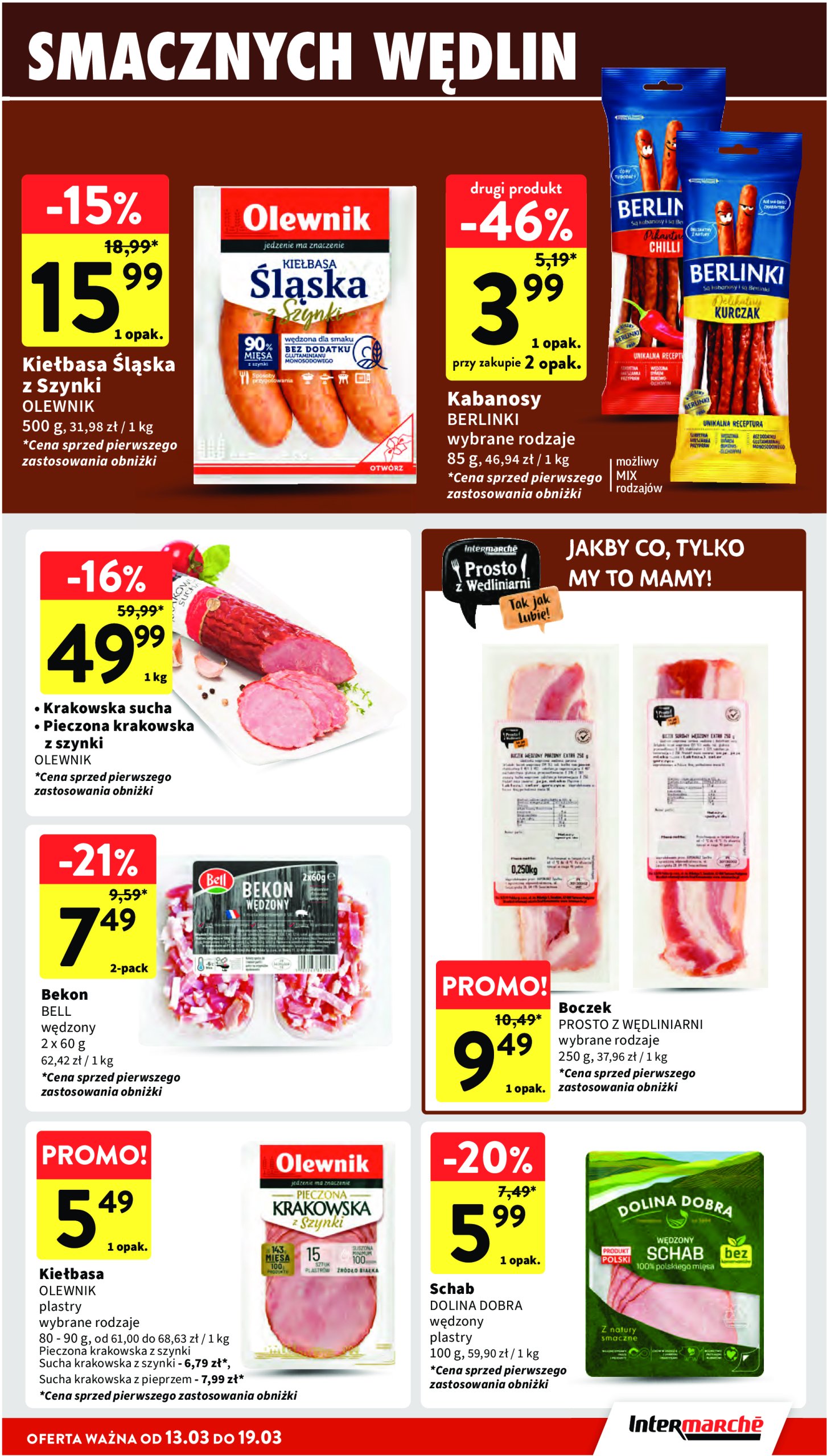 intermarche - Intermarché gazetka ważna od 13.03. - 19.03. - page: 15