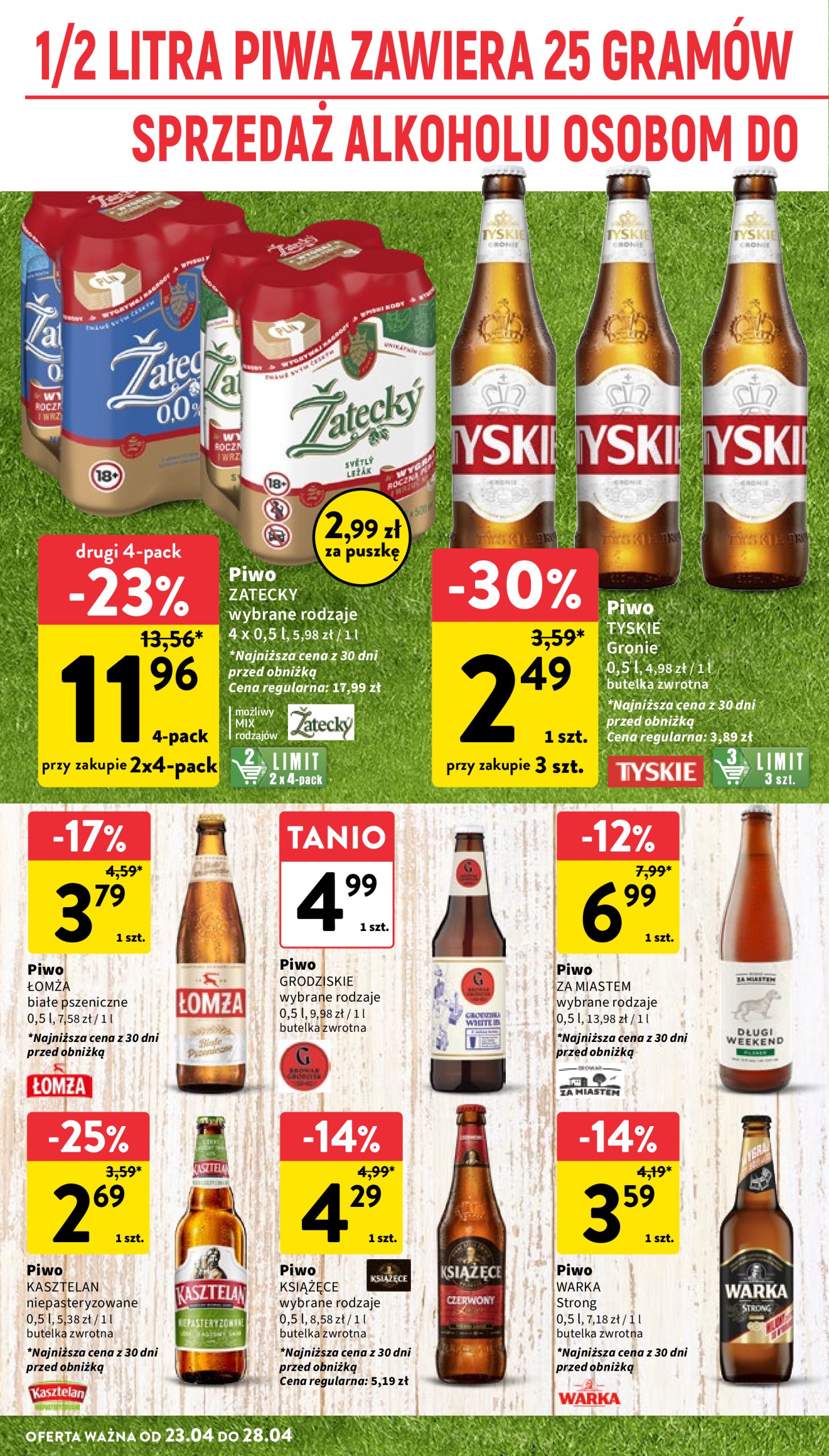 intermarche - Intermarché gazetka ważna od 23.04. - 28.04. - page: 10 intermarche - Intermarché gazetka ważna od 23.04. - 28.04. - page: 10