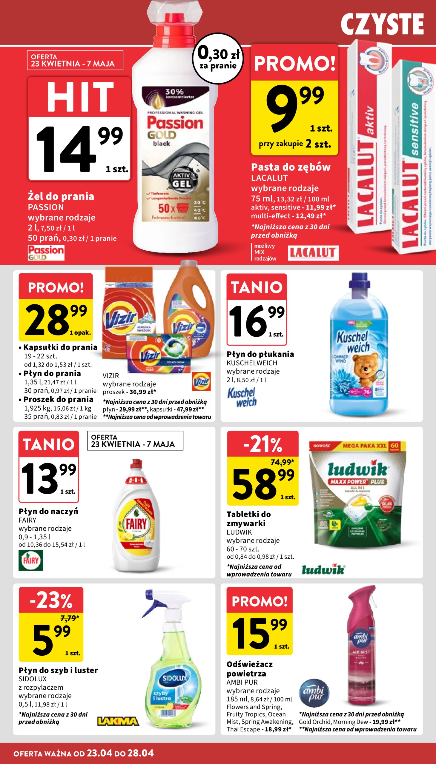 intermarche - Intermarché gazetka ważna od 23.04. - 28.04. - page: 36 intermarche - Intermarché gazetka ważna od 23.04. - 28.04. - page: 36
