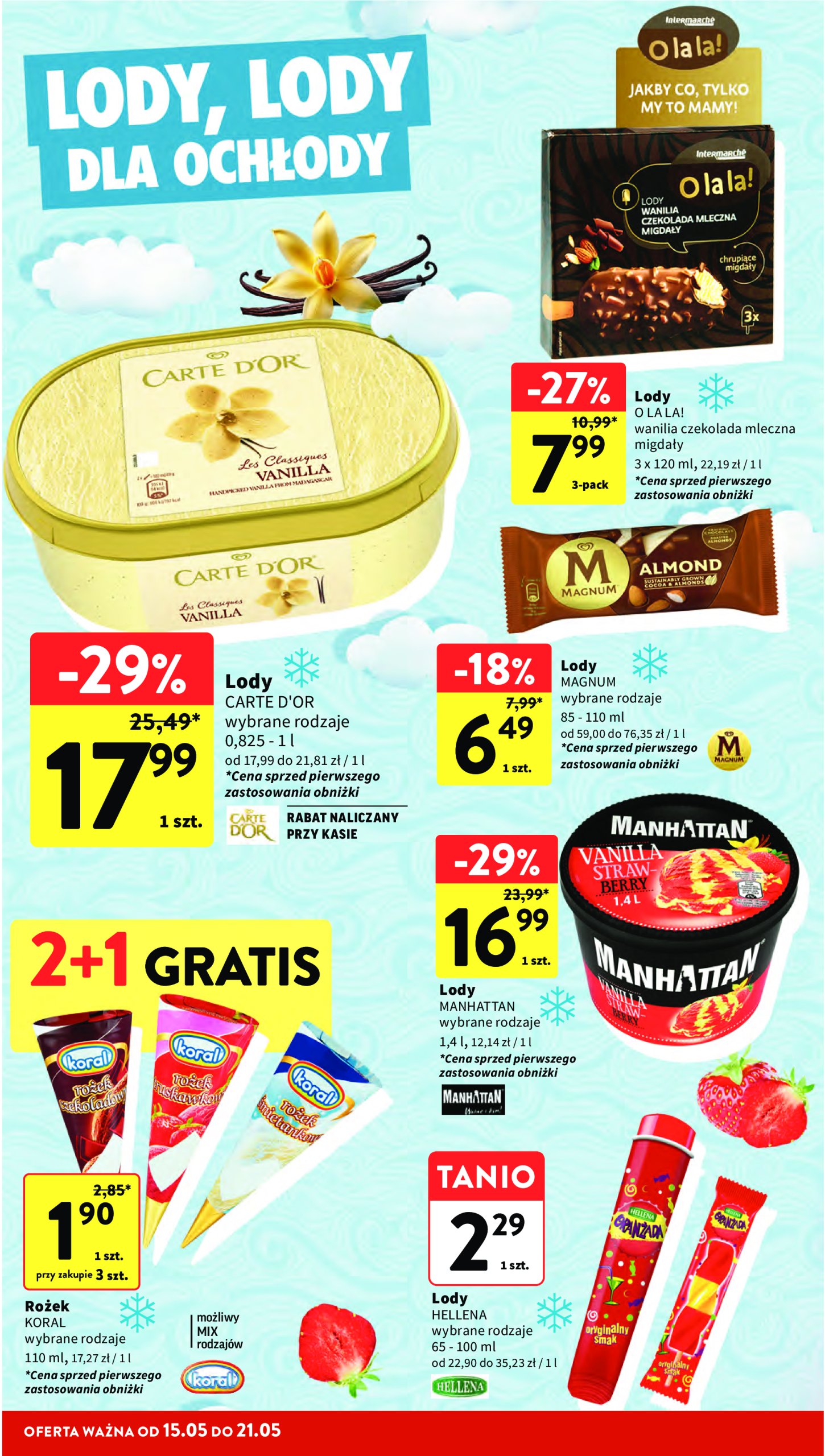 intermarche - Intermarché gazetka ważna od 15.05. - 21.05. - page: 22 intermarche - Intermarché gazetka ważna od 15.05. - 21.05. - page: 22