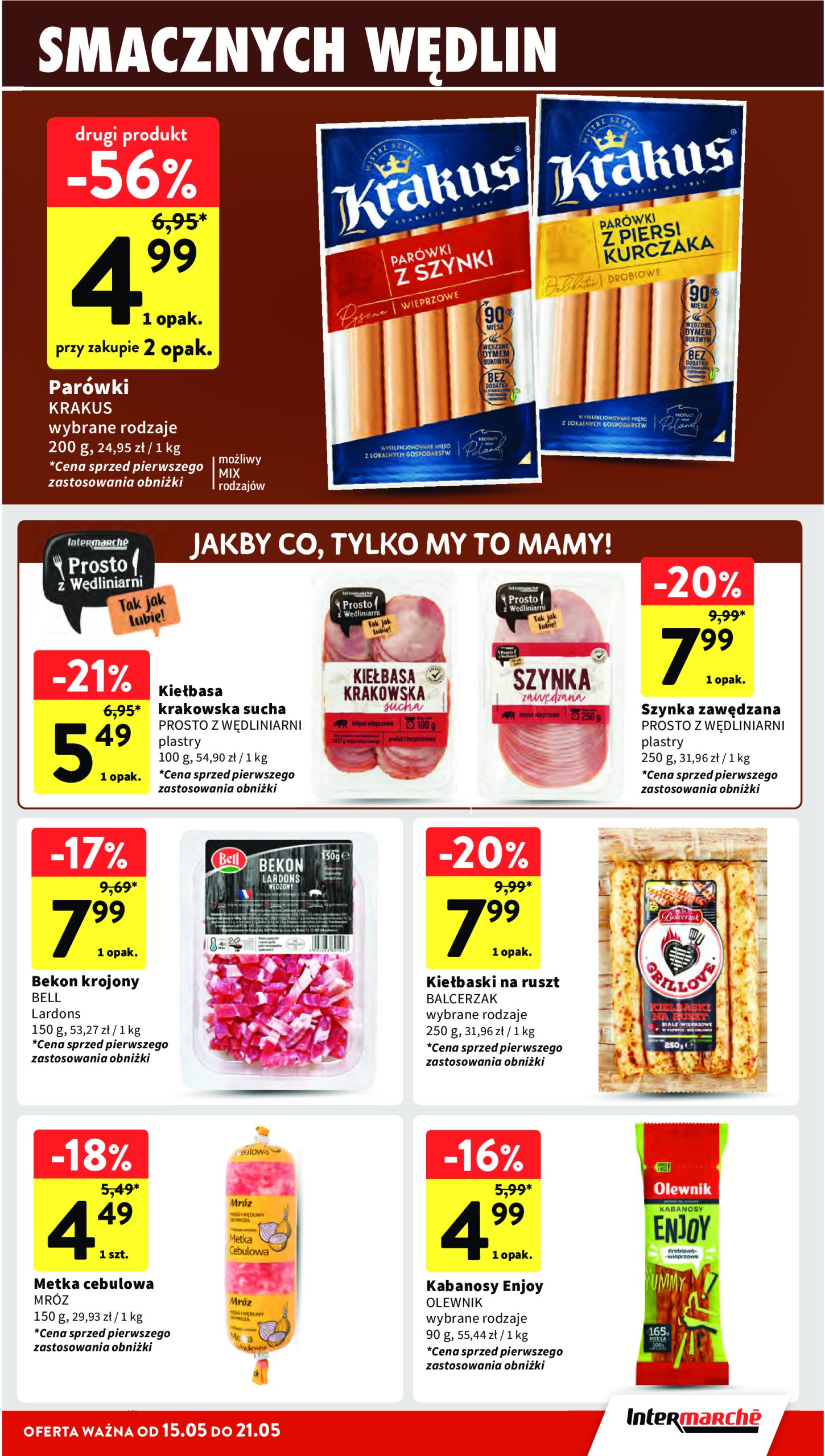 intermarche - Intermarché gazetka ważna od 15.05. - 21.05. - page: 15 intermarche - Intermarché gazetka ważna od 15.05. - 21.05. - page: 15