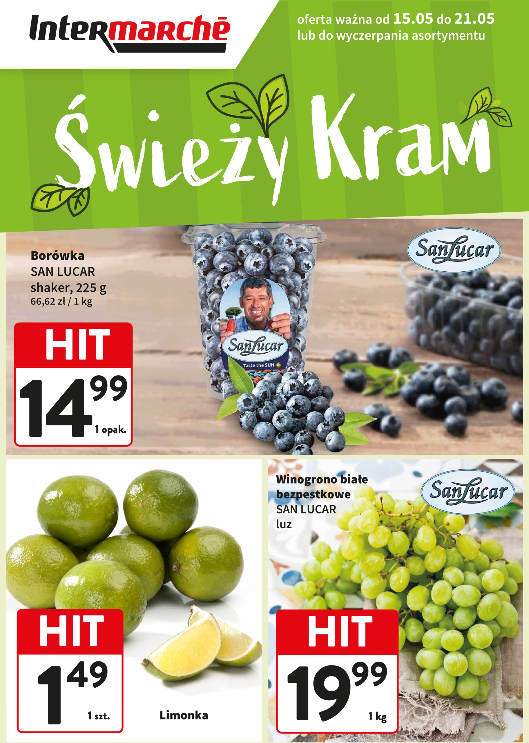 intermarche - Intermarché - Świeży Hit gazetka ważna od 15.05. - 21.05.