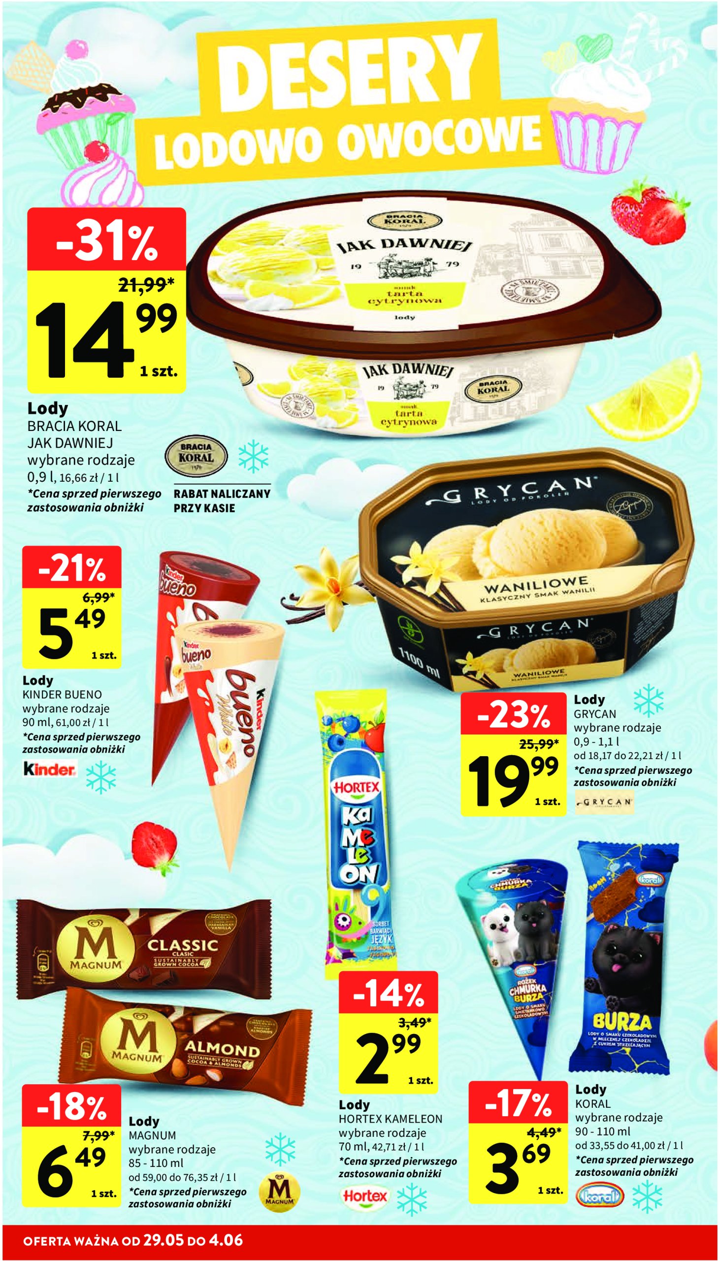 intermarche - Intermarché gazetka ważna od 29.05. - 04.06. - page: 32 intermarche - Intermarché gazetka ważna od 29.05. - 04.06. - page: 32