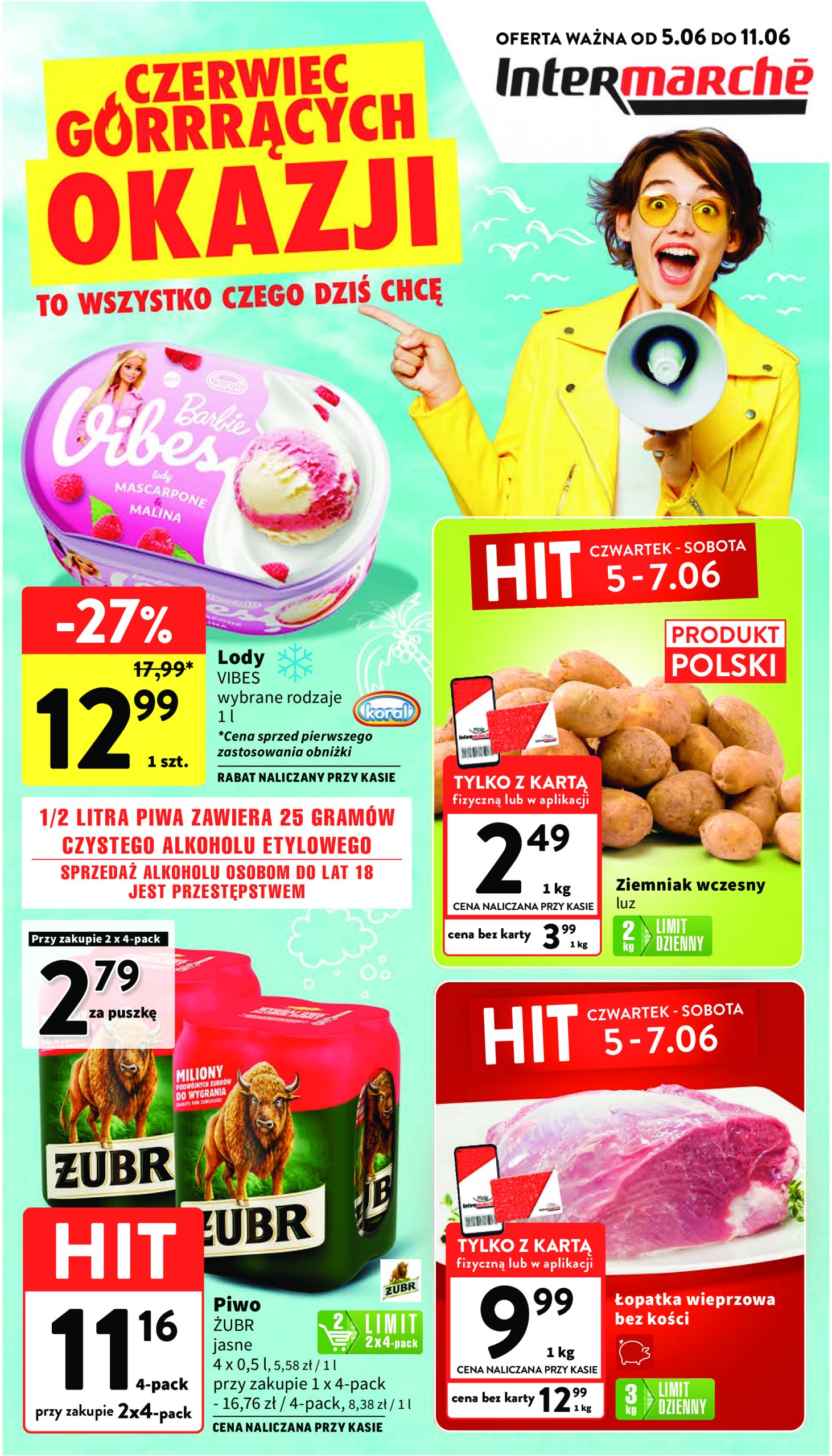 intermarche - Intermarché gazetka ważna od 05.06. - 11.06.