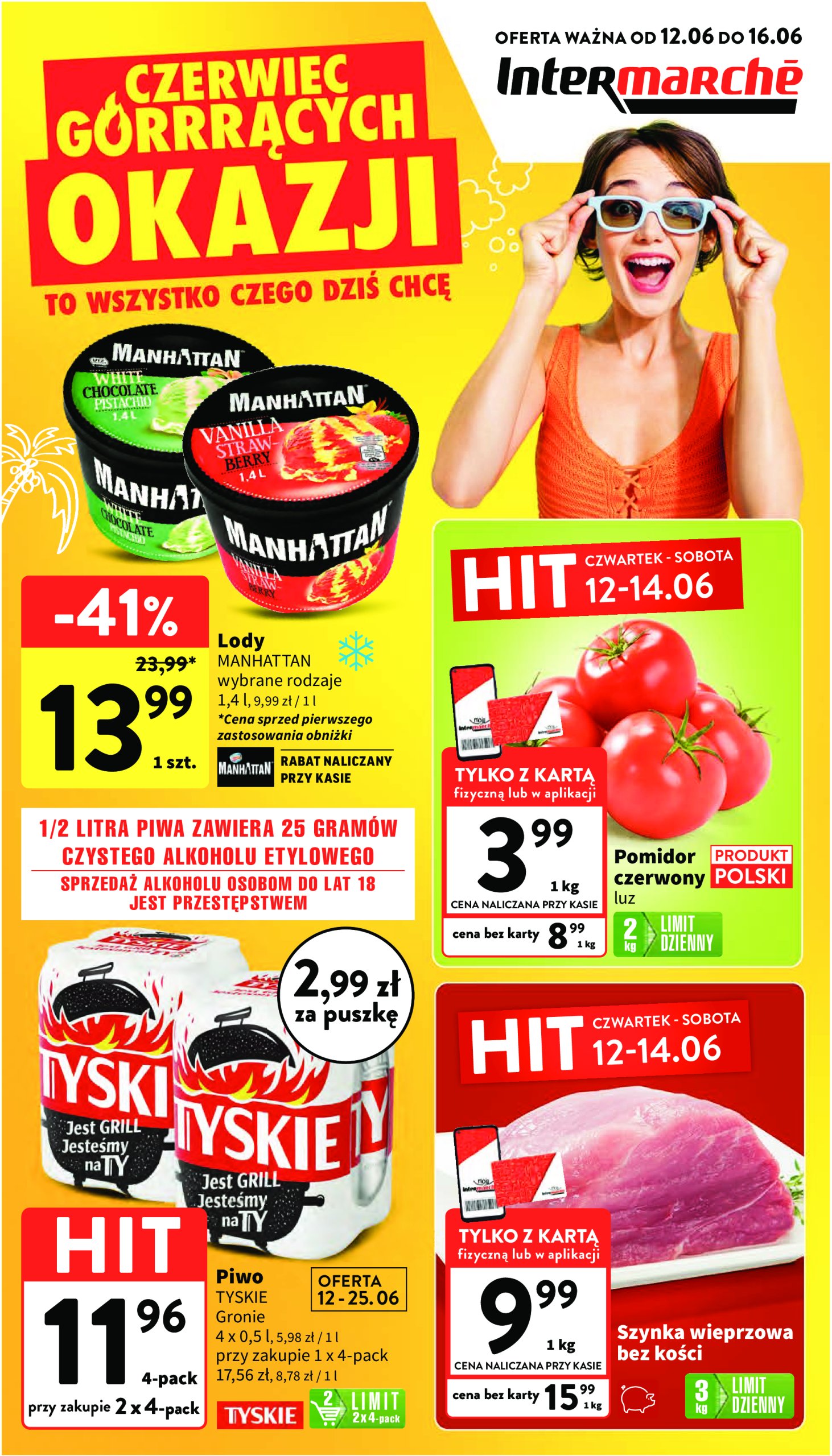 intermarche - Gazetka Intermarché ważna od 12.06. - 16.06. - page: 1 intermarche - Gazetka Intermarché ważna od 12.06. - 16.06. - page: 1