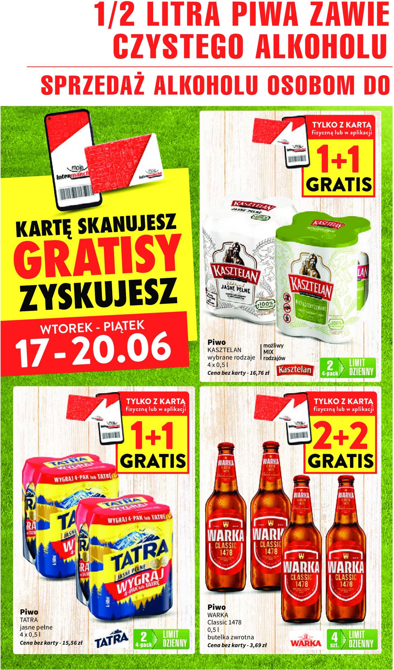 intermarche - Gazetka Intermarché ważna od 17.06. - 25.06. - page: 8 intermarche - Gazetka Intermarché ważna od 17.06. - 25.06. - page: 8