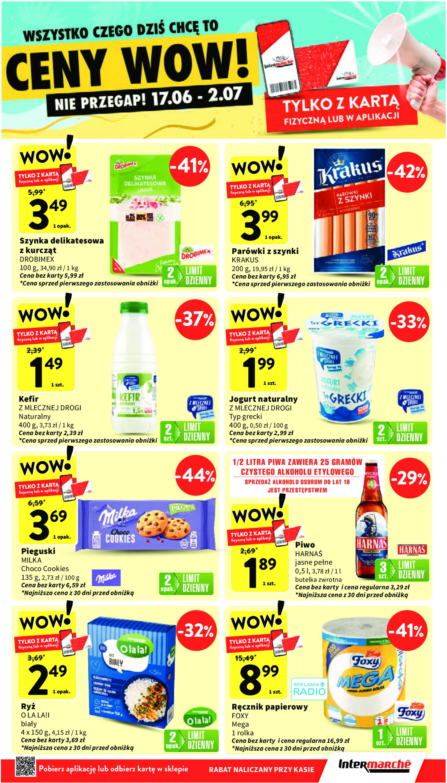 intermarche - Gazetka Intermarché ważna od 17.06. - 25.06. - page: 3 intermarche - Gazetka Intermarché ważna od 17.06. - 25.06. - page: 3