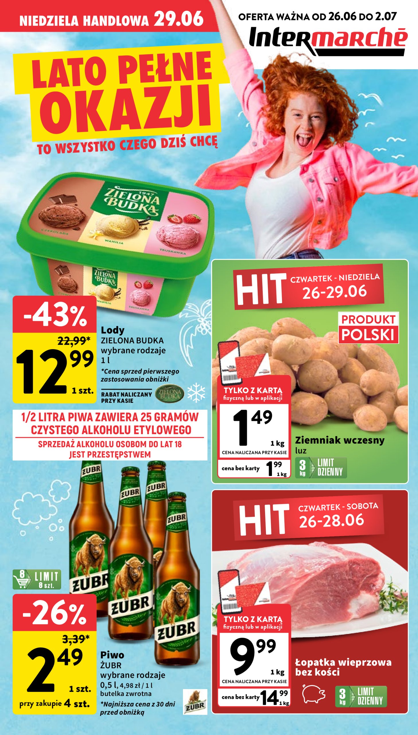 intermarche - Gazetka Intermarché ważna od 26.06. - 02.07.