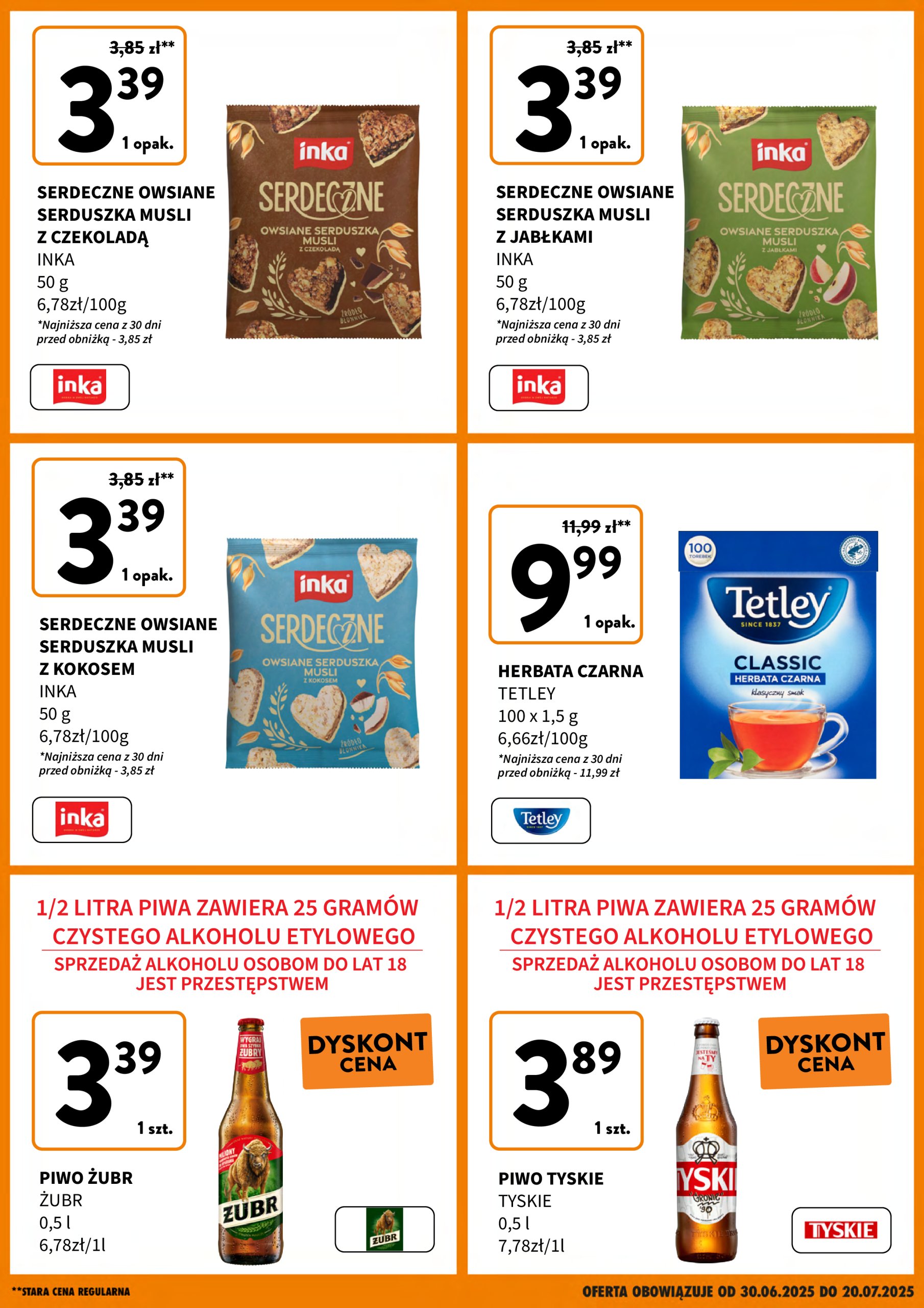 intermarche - Gazetka Intermarché - Nowa Niższa Cena ważna od 30.06. - 20.07. - page: 4