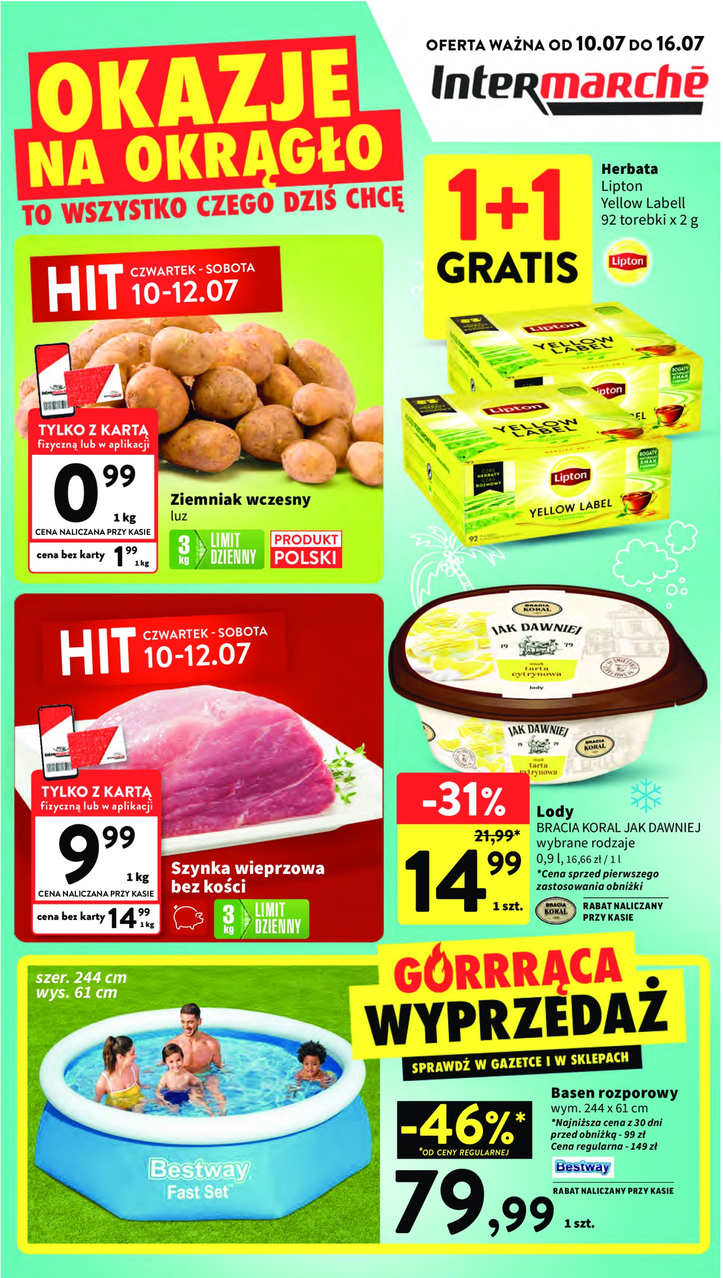intermarche - Gazetka Intermarché ważna od 10.07. - 16.07.