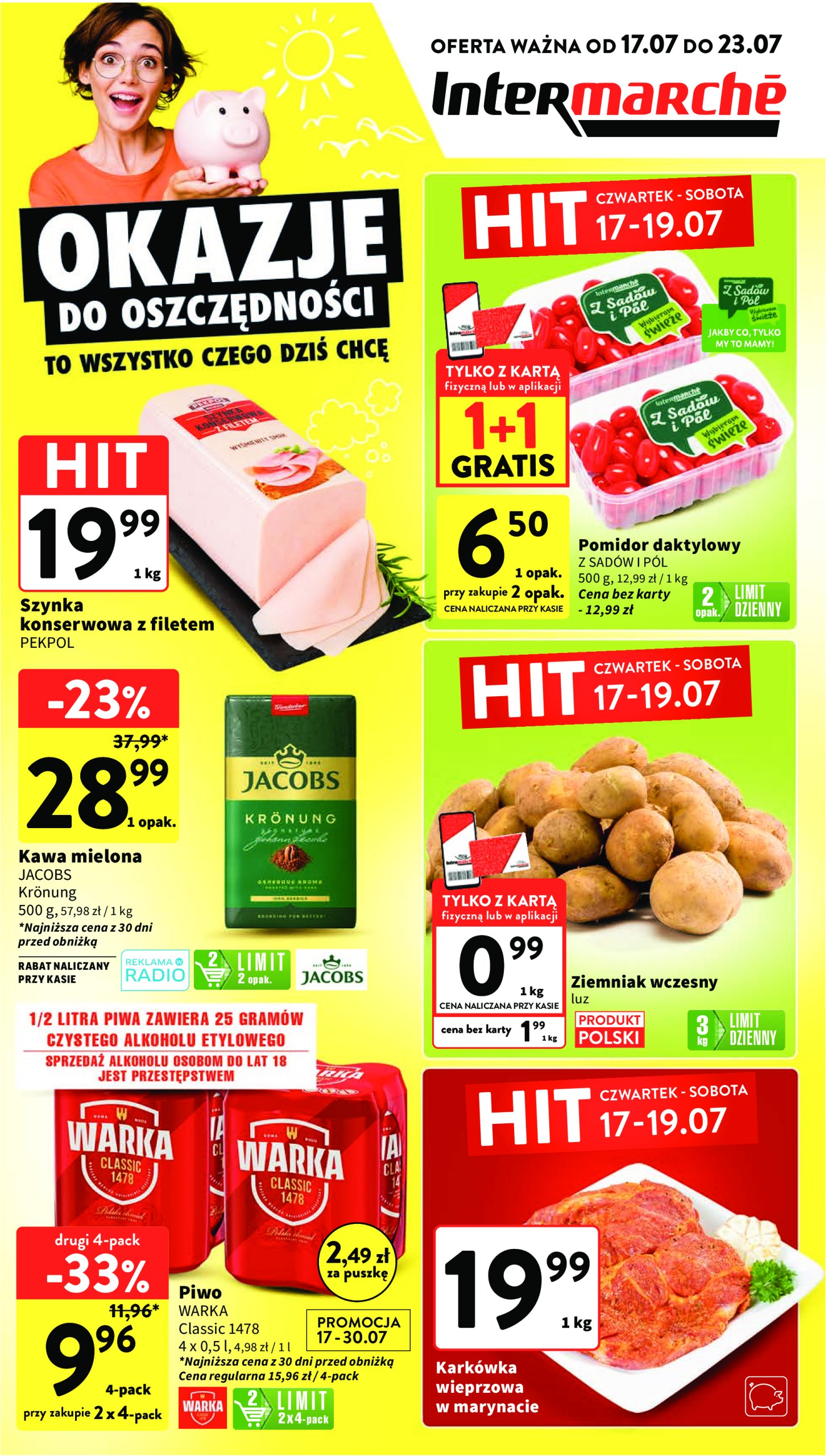 intermarche - Gazetka Intermarché ważna od 17.07. - 23.07.
