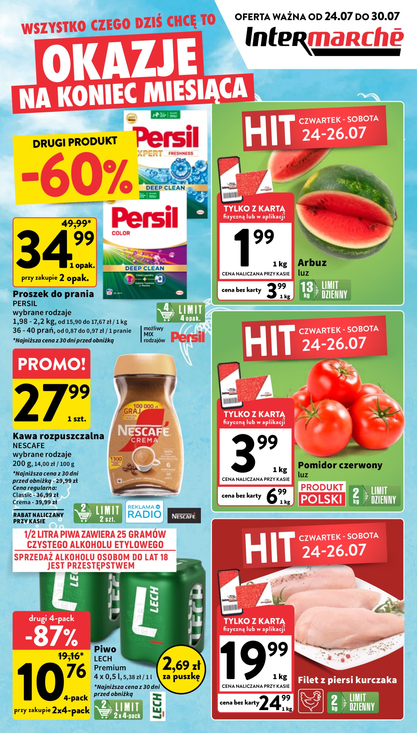 intermarche - Gazetka Intermarché ważna od 24.07. - 30.07.