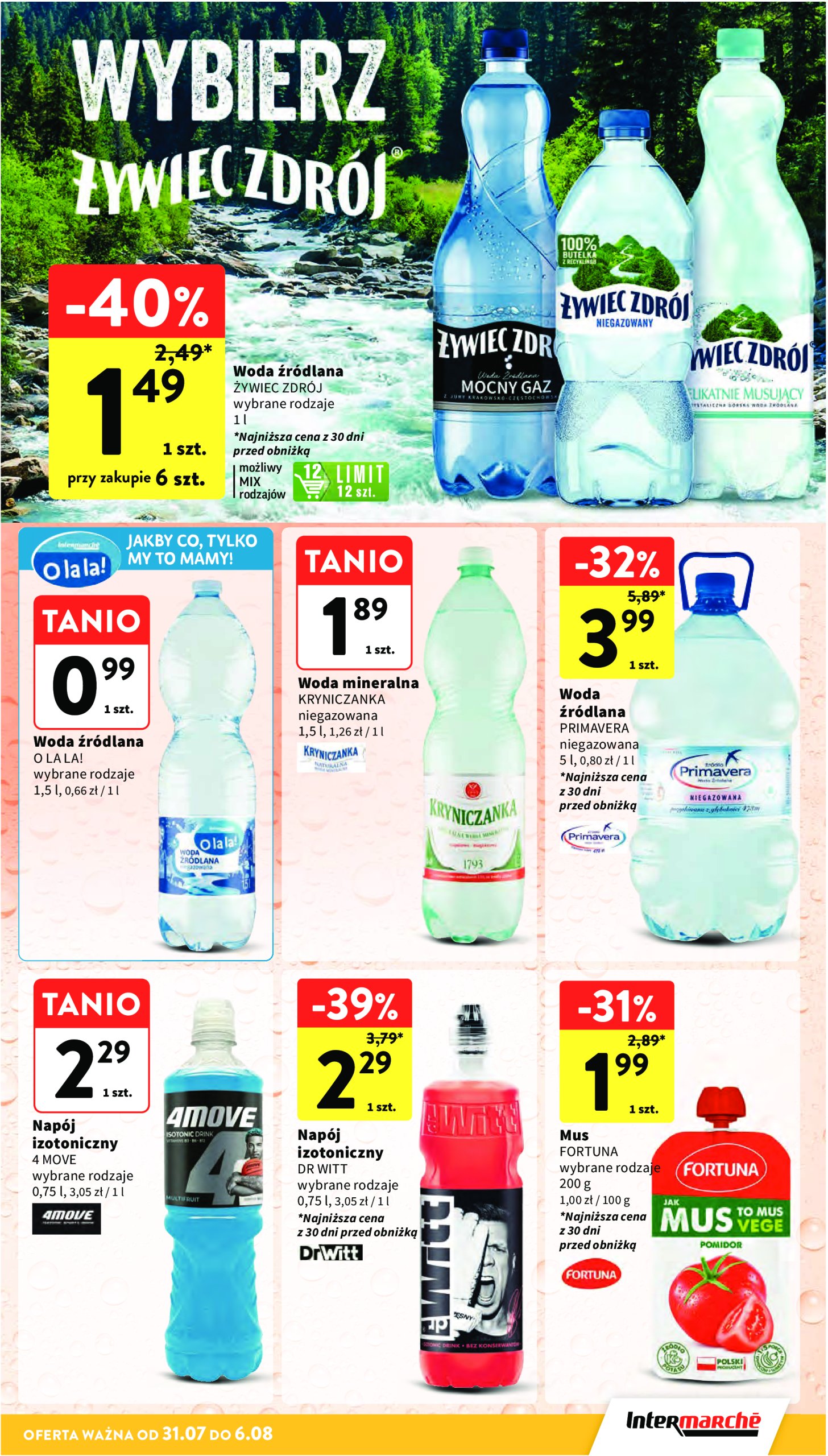 intermarche - Gazetka Intermarché ważna od 31.07. - 06.08. - page: 31