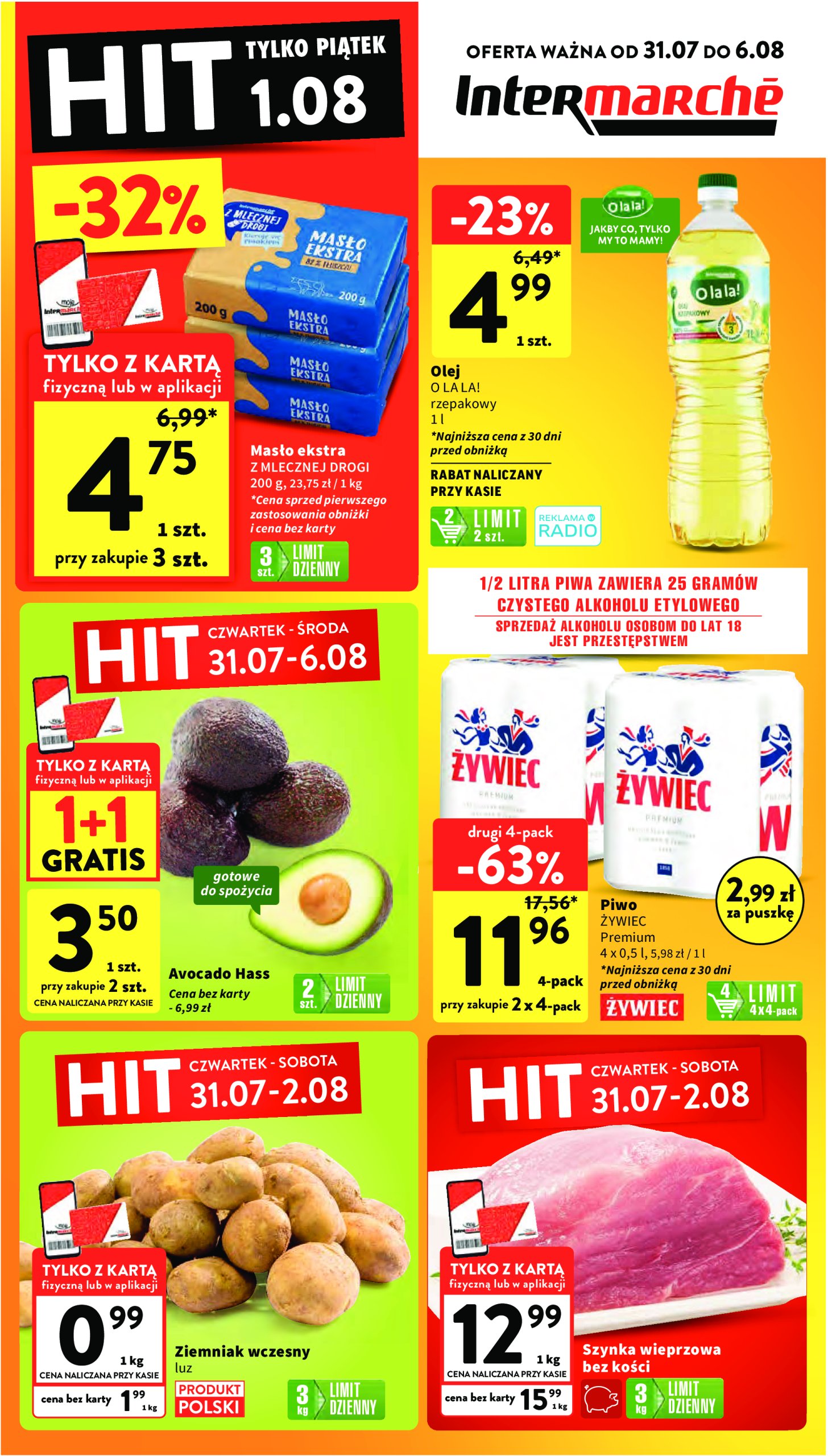 intermarche - Gazetka Intermarché ważna od 31.07. - 06.08.