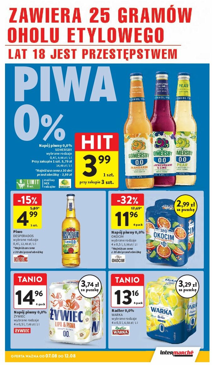 intermarche - Gazetka Intermarché - ważna od 07.08. do 12.08. - page: 29