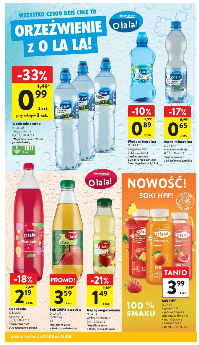 intermarche - Gazetka Intermarché - ważna od 07.08. do 12.08. - page: 32