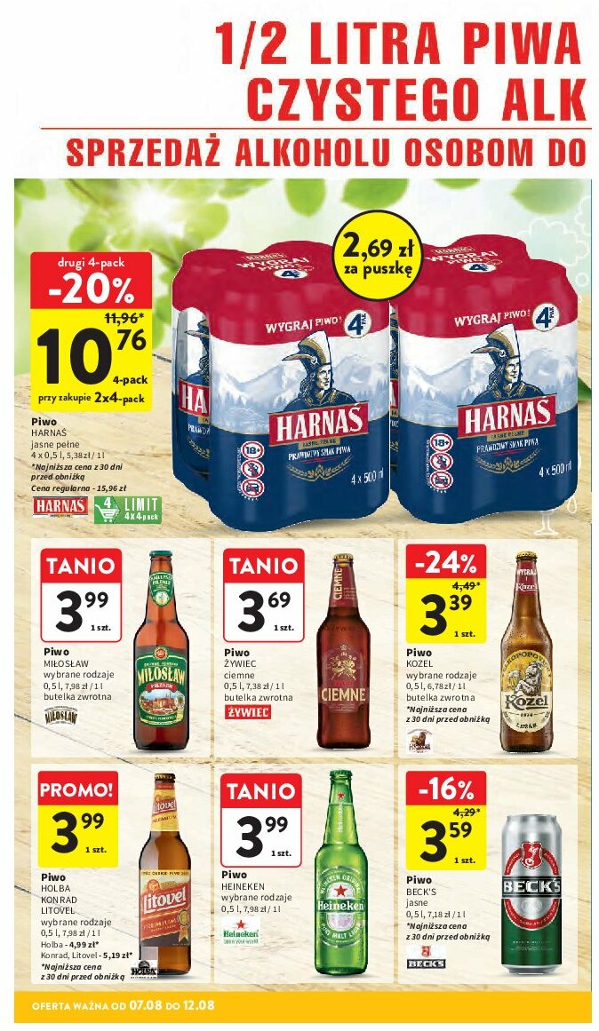 intermarche - Gazetka Intermarché - ważna od 07.08. do 12.08. - page: 28