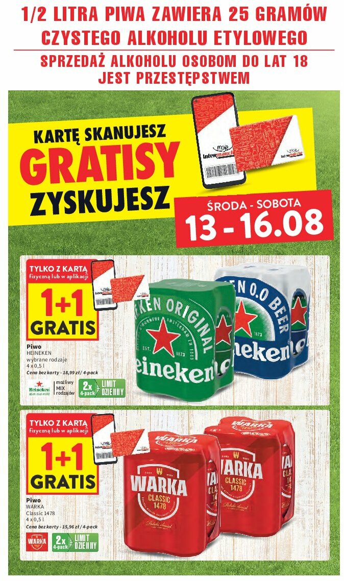 intermarche - Gazetka Intermarché - ważna od 13.08. do 20.08. - page: 14 intermarche - Gazetka Intermarché - ważna od 13.08. do 20.08. - page: 14