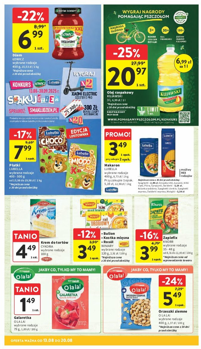 intermarche - Gazetka Intermarché - ważna od 13.08. do 20.08. - page: 34 intermarche - Gazetka Intermarché - ważna od 13.08. do 20.08. - page: 34