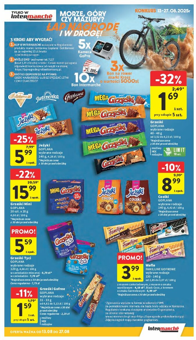 intermarche - Gazetka Intermarché - ważna od 13.08. do 20.08. - page: 33 intermarche - Gazetka Intermarché - ważna od 13.08. do 20.08. - page: 33