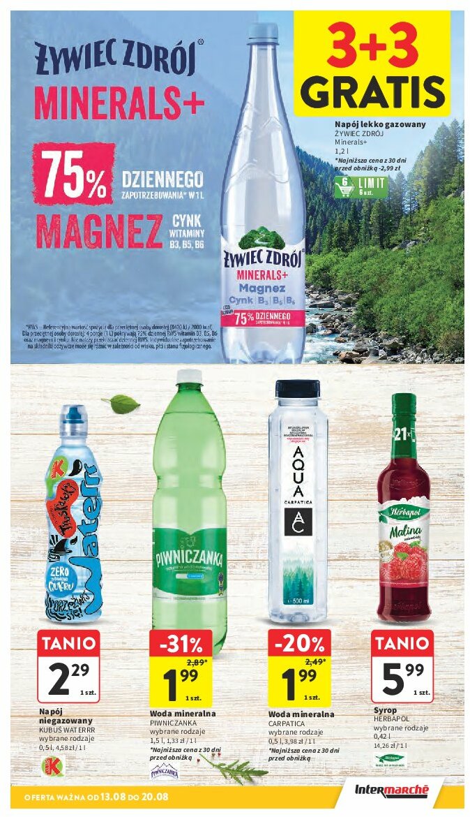 intermarche - Gazetka Intermarché - ważna od 13.08. do 20.08. - page: 21 intermarche - Gazetka Intermarché - ważna od 13.08. do 20.08. - page: 21