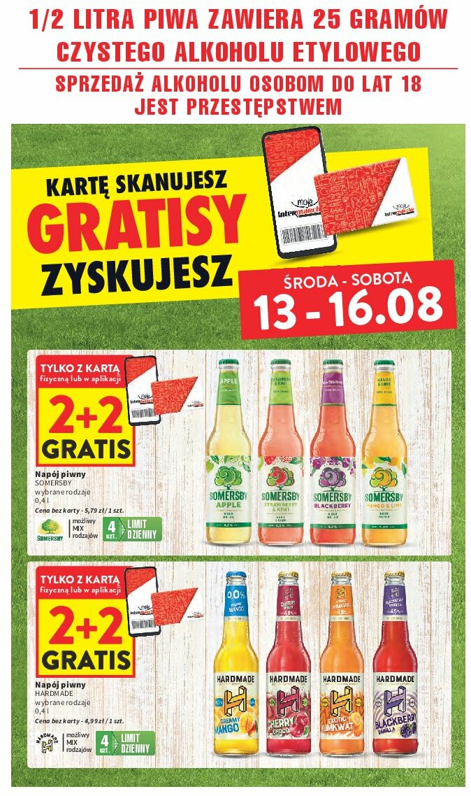 intermarche - Gazetka Intermarché - ważna od 13.08. do 20.08. - page: 15 intermarche - Gazetka Intermarché - ważna od 13.08. do 20.08. - page: 15