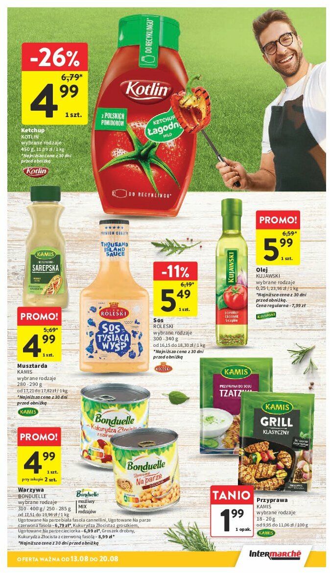 intermarche - Gazetka Intermarché - ważna od 13.08. do 20.08. - page: 13 intermarche - Gazetka Intermarché - ważna od 13.08. do 20.08. - page: 13
